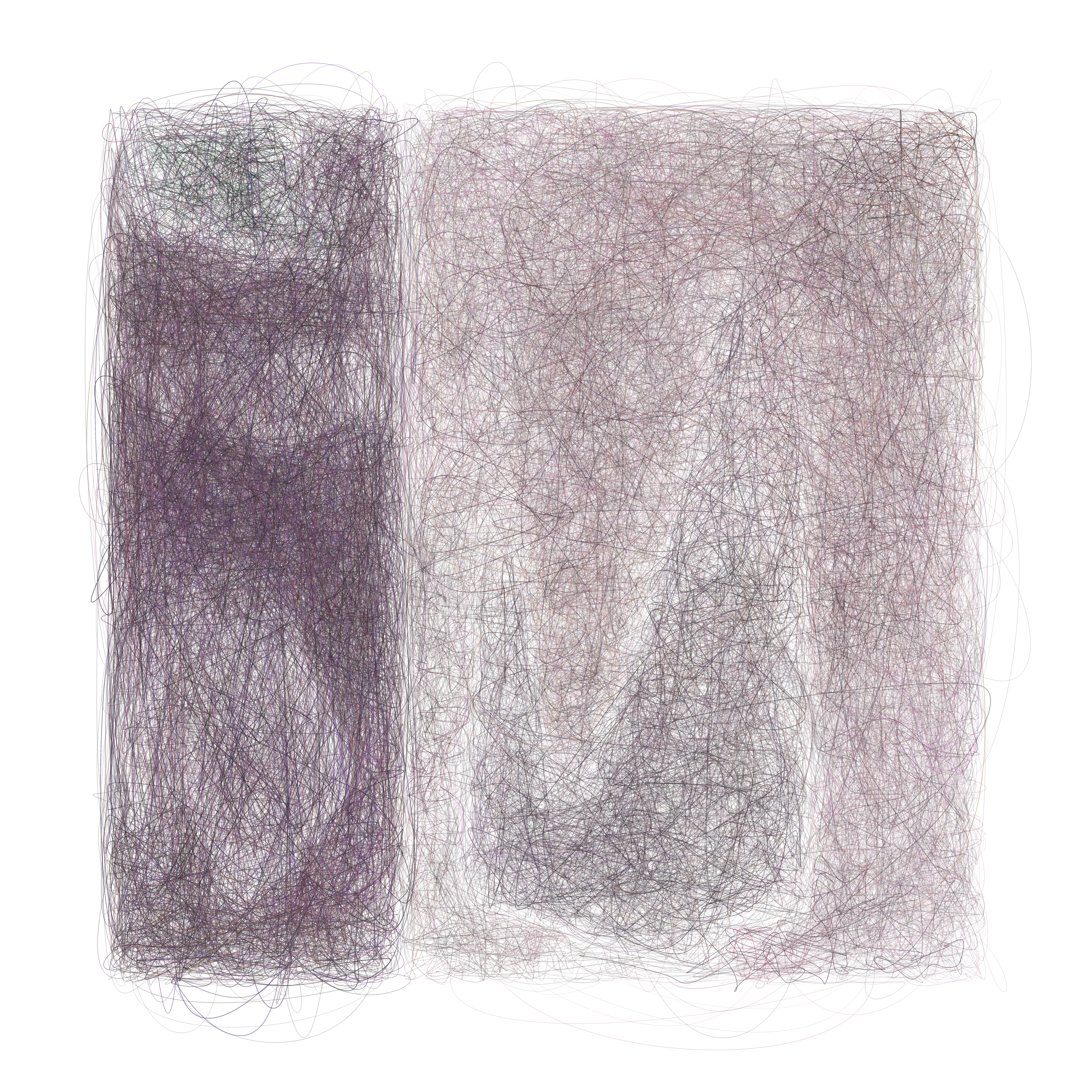 Art Blocks - Art Blocks v2 - Scribbled Boundaries #107 - NFT # 131000107