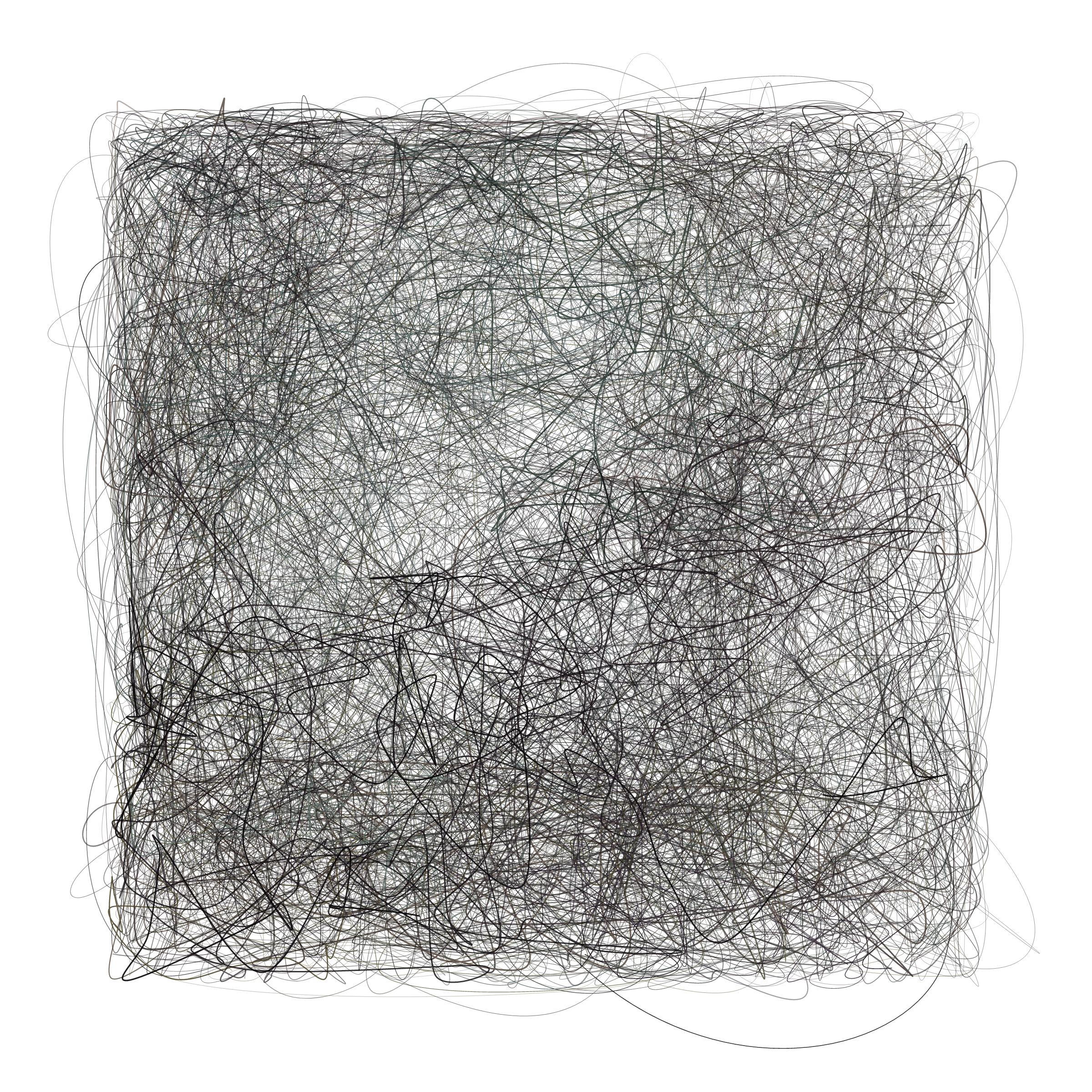 Art Blocks - Art Blocks v2 - Scribbled Boundaries #112 - NFT # 131000112