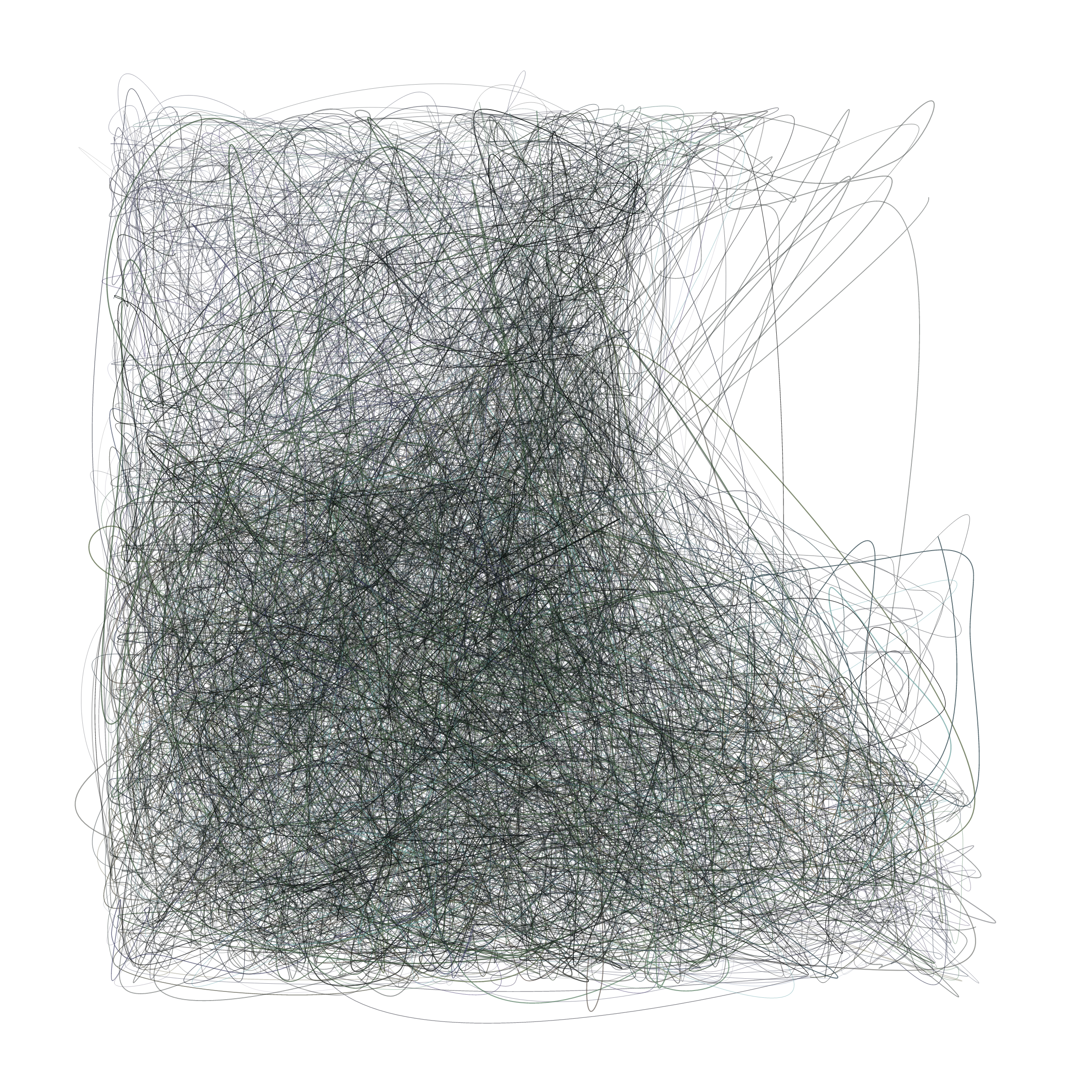 Art Blocks - Art Blocks v2 - Scribbled Boundaries #120 - NFT # 131000120