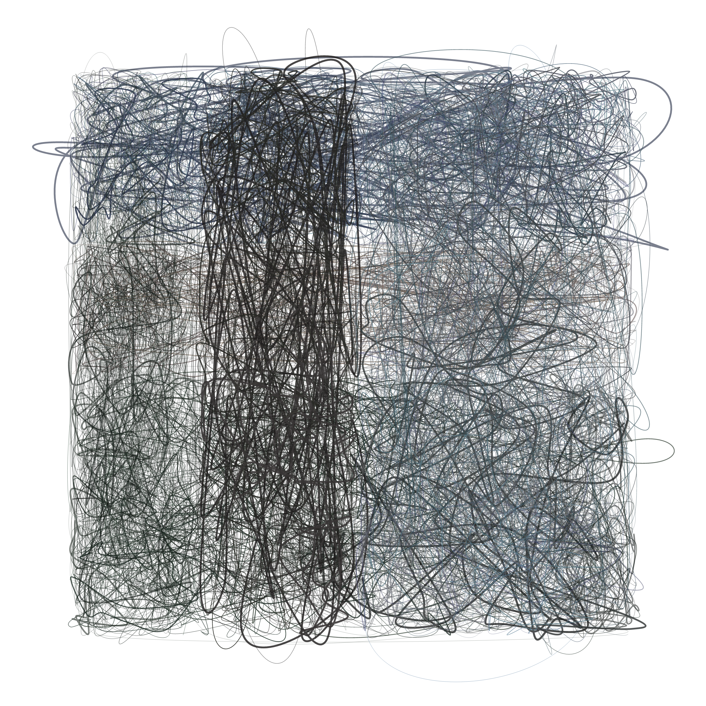 Art Blocks - Art Blocks v2 - Scribbled Boundaries #123 - NFT # 131000123