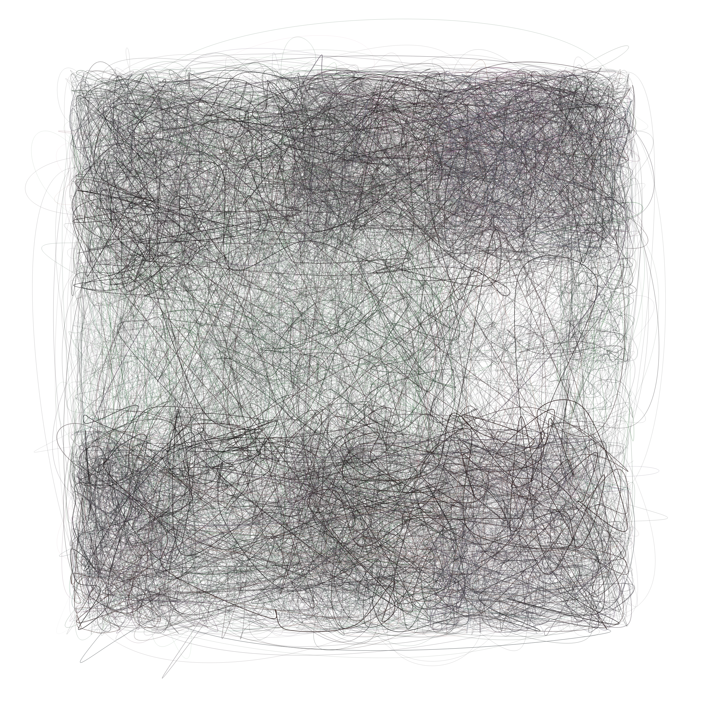 Art Blocks - Art Blocks v2 - Scribbled Boundaries #125 - NFT # 131000125