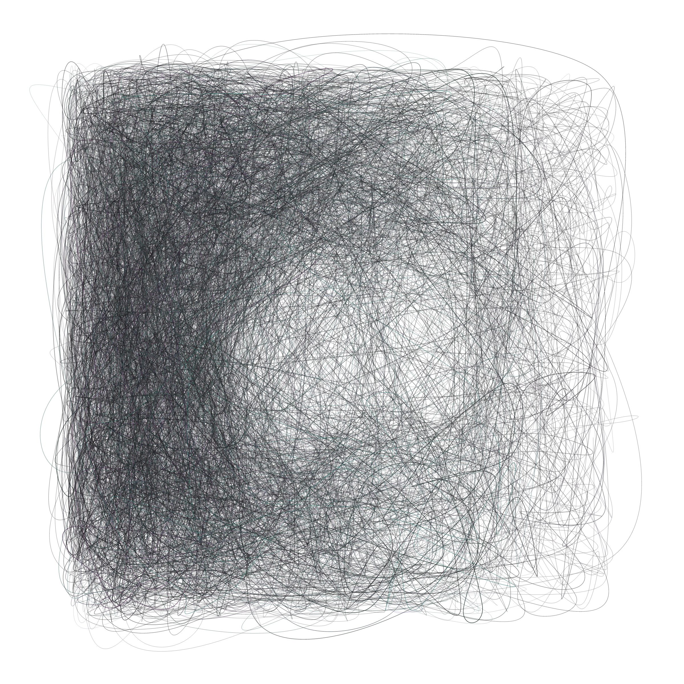 Art Blocks - Art Blocks v2 - Scribbled Boundaries #128 - NFT # 131000128