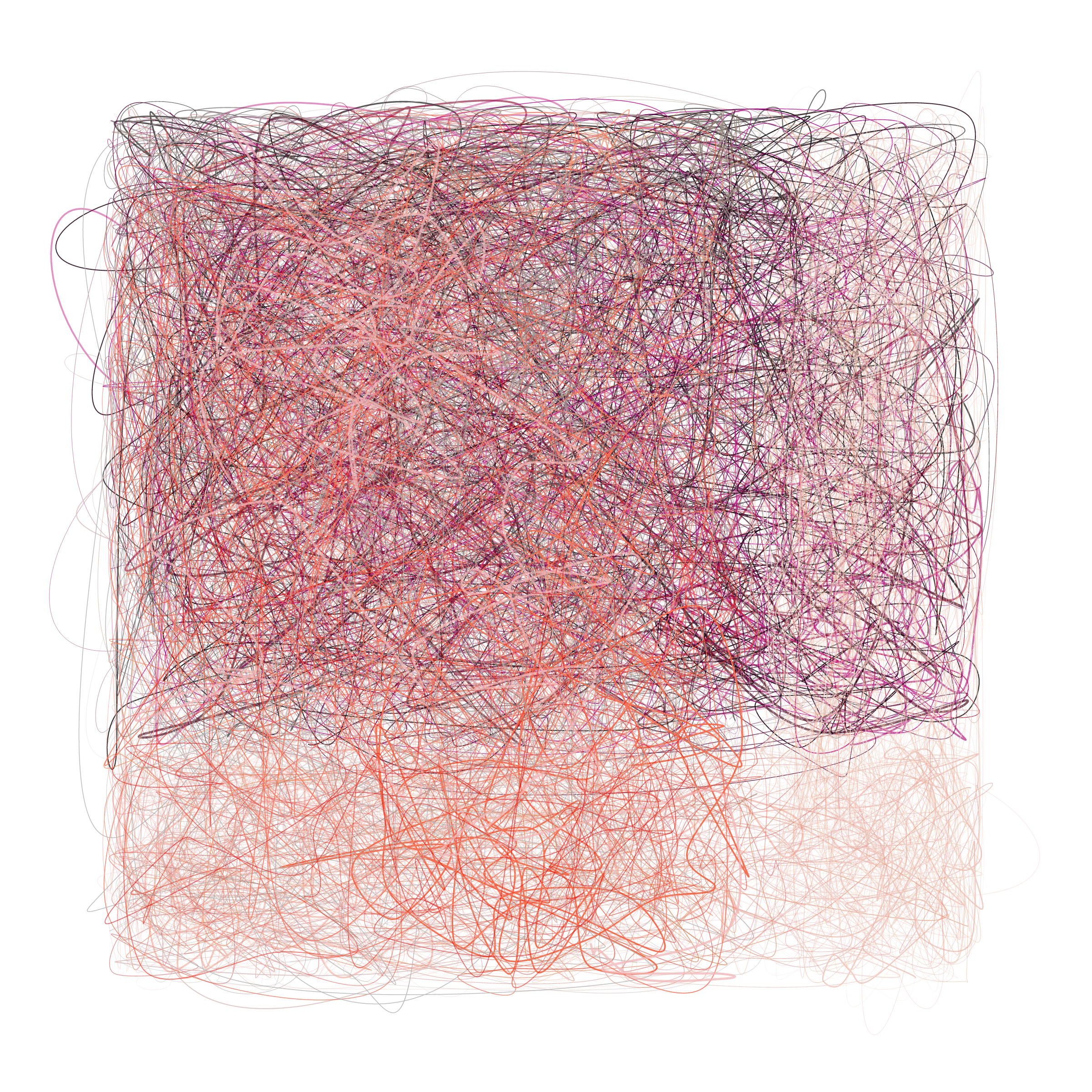 Art Blocks - Art Blocks v2 - Scribbled Boundaries #129 - NFT # 131000129