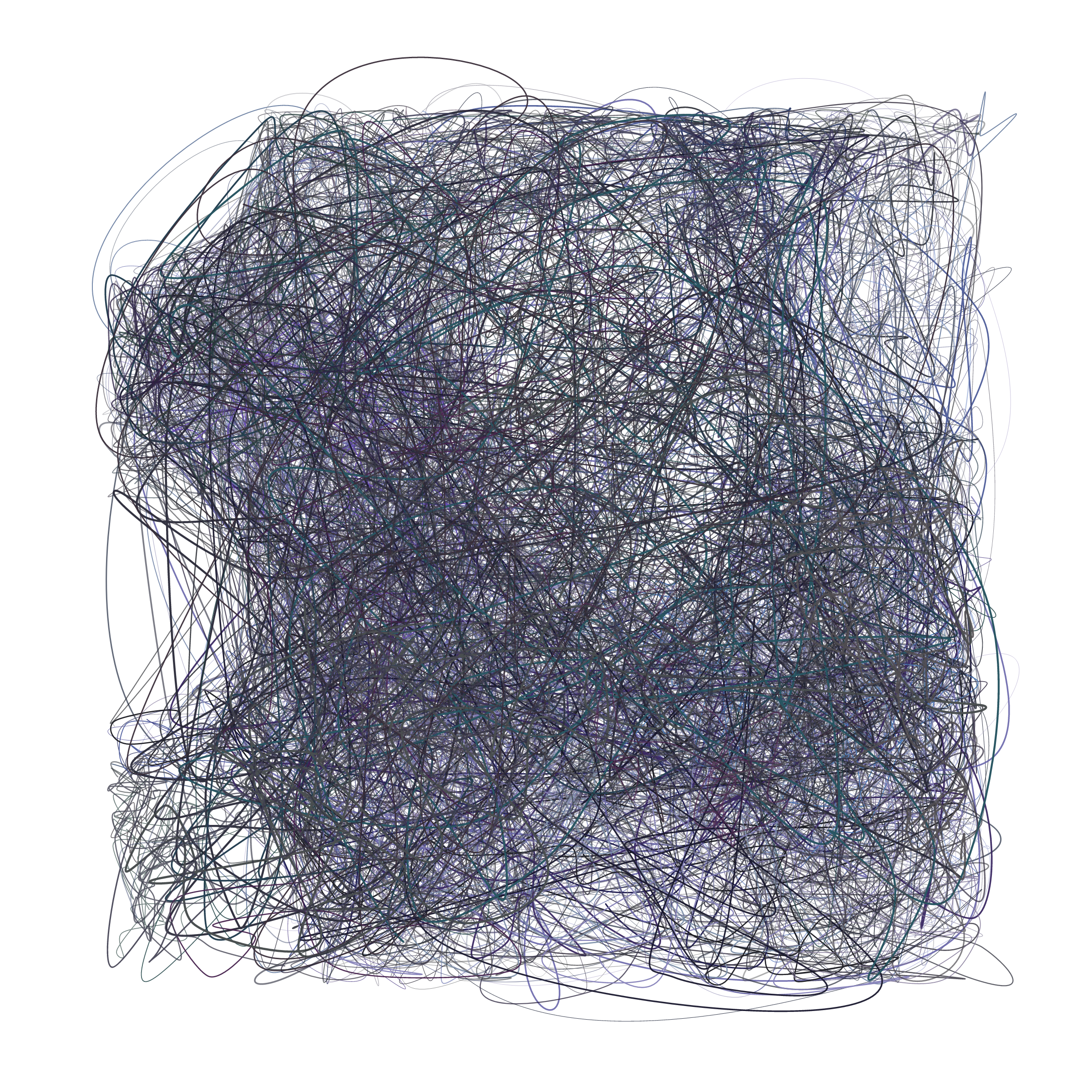 Art Blocks - Art Blocks v2 - Scribbled Boundaries #131 - NFT # 131000131