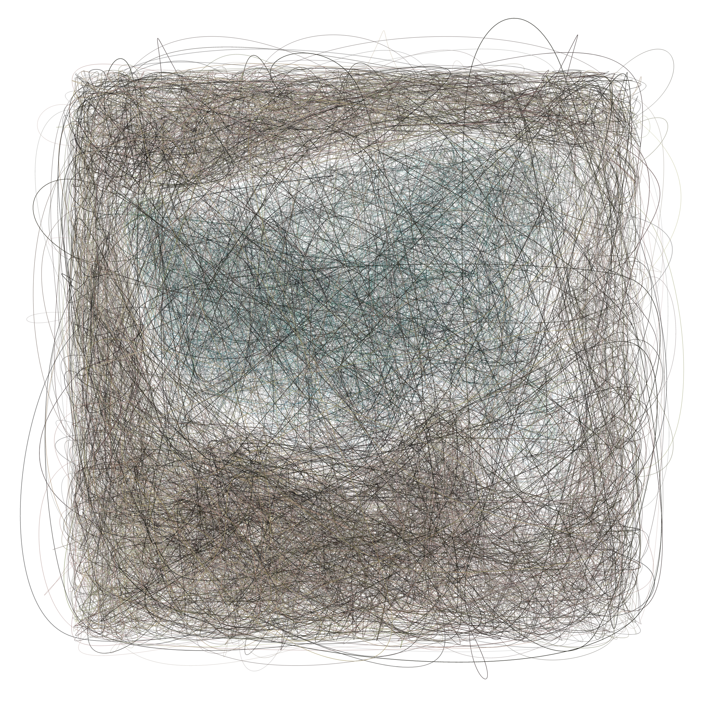 Art Blocks - Art Blocks v2 - Scribbled Boundaries #134 - NFT # 131000134