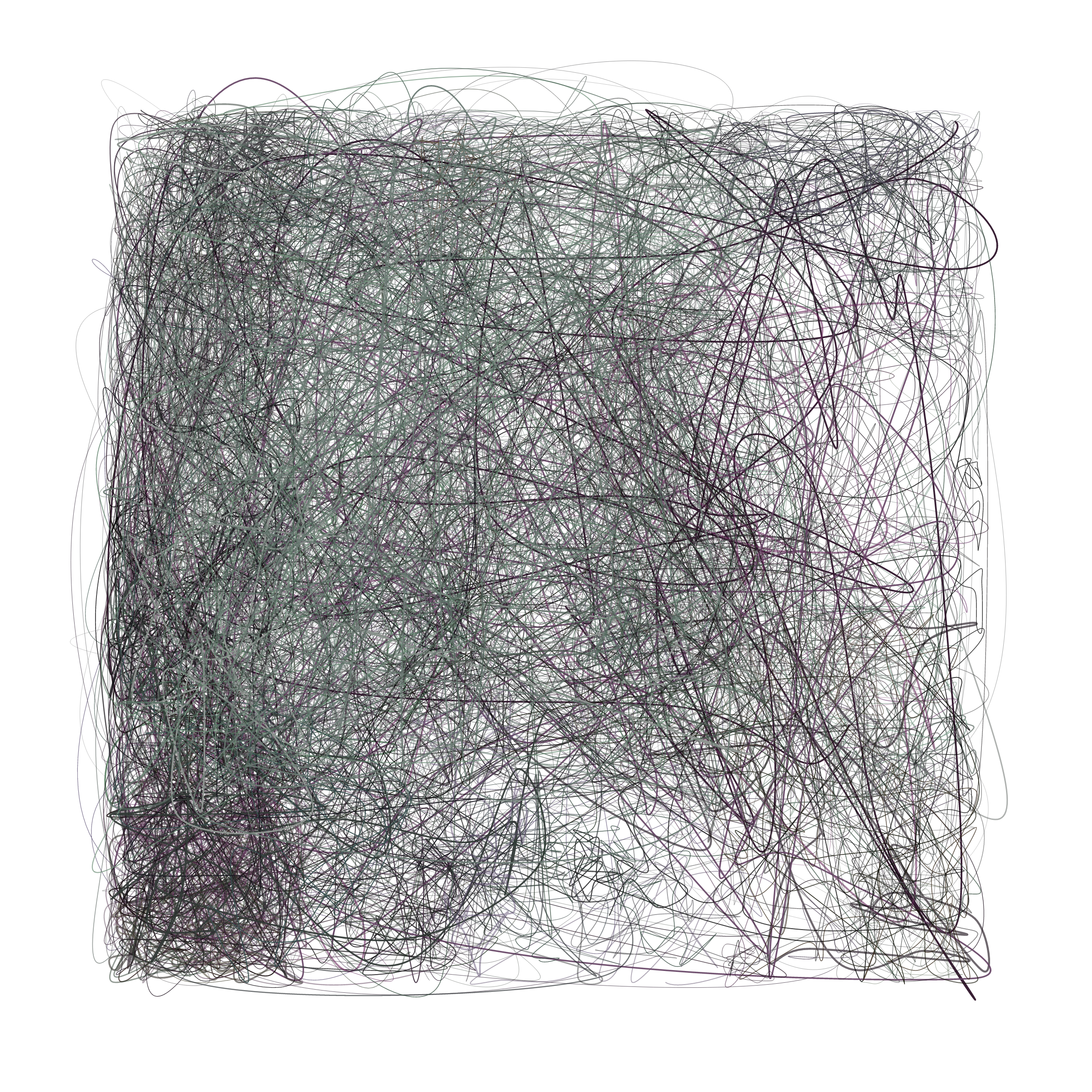 Art Blocks - Art Blocks v2 - Scribbled Boundaries #140 - NFT # 131000140