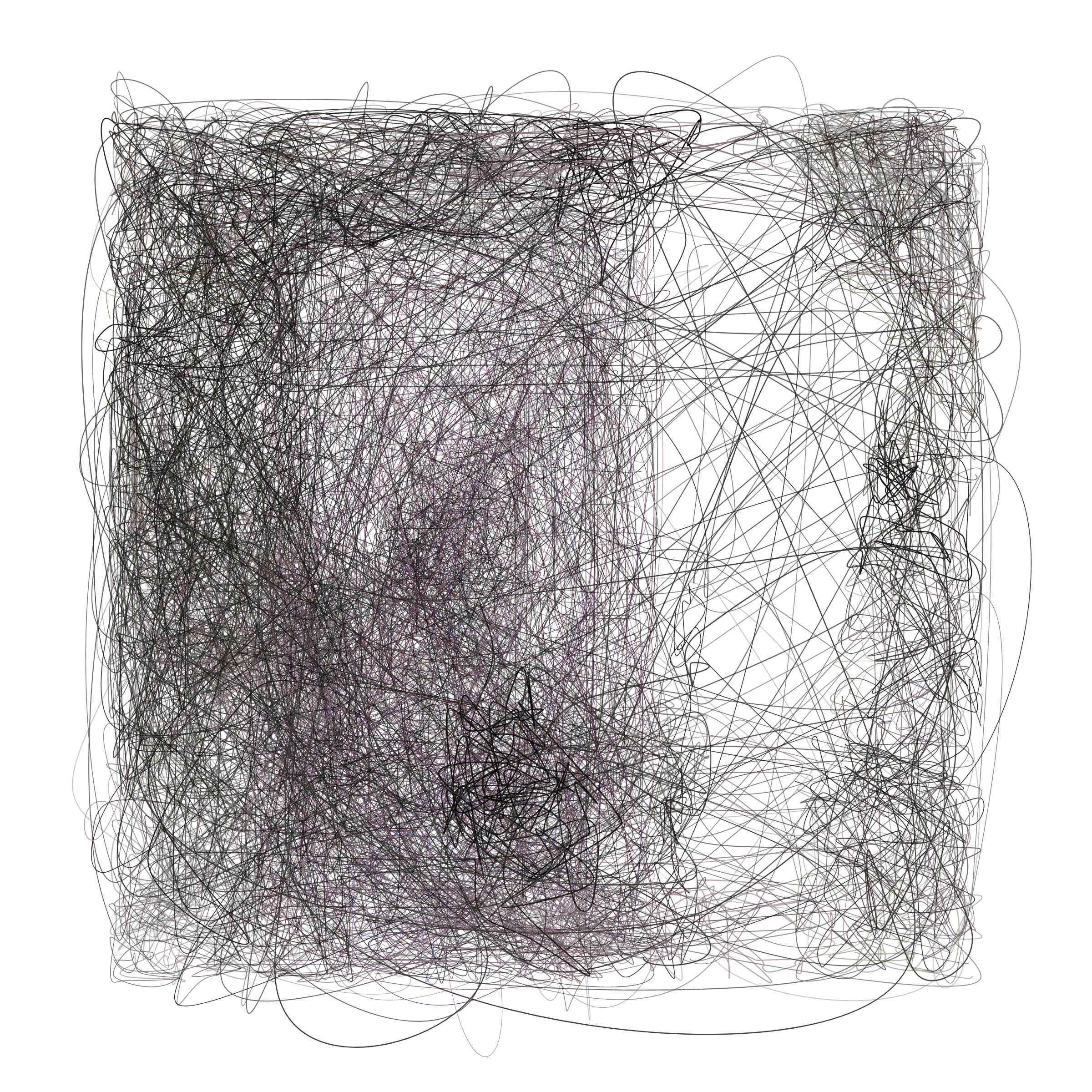 Art Blocks - Art Blocks v2 - Scribbled Boundaries #142 - NFT # 131000142