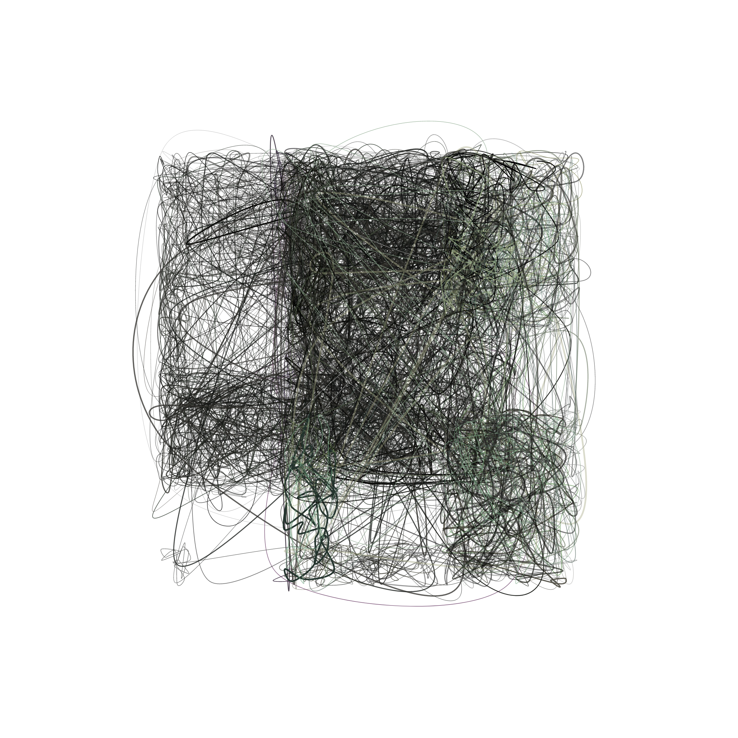 Art Blocks - Art Blocks v2 - Scribbled Boundaries #145 - NFT # 131000145