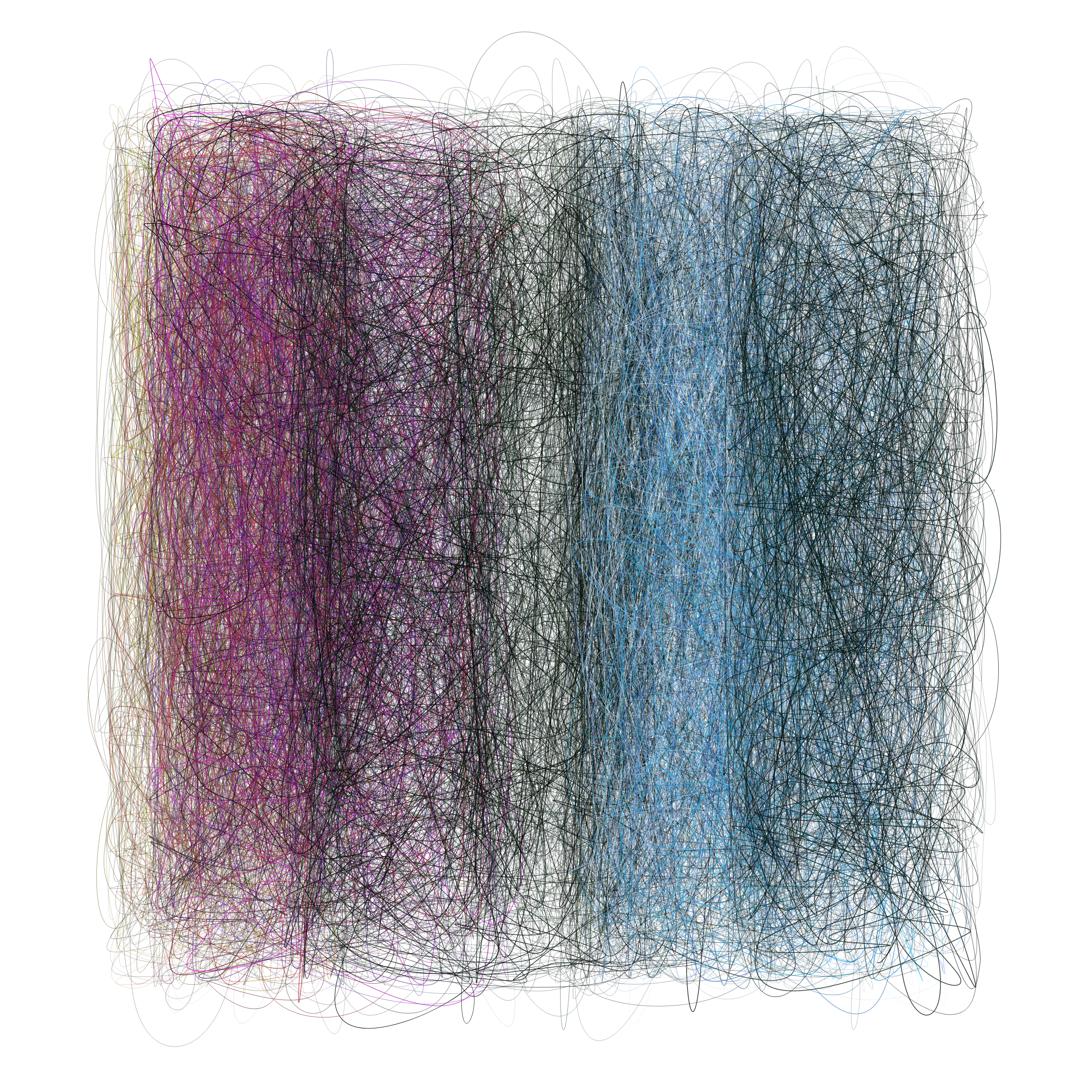 Art Blocks - Art Blocks v2 - Scribbled Boundaries #150 - NFT # 131000150