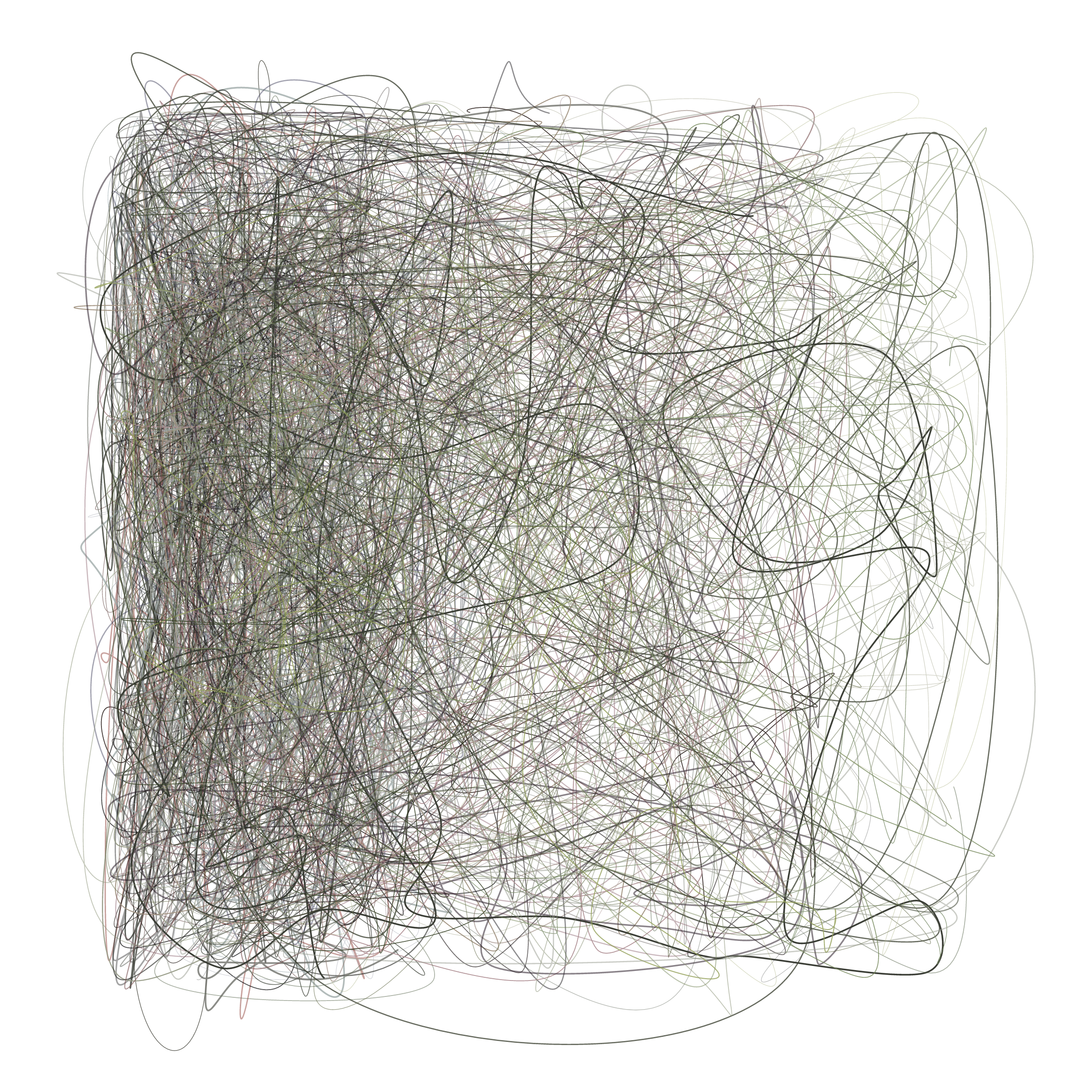 Art Blocks - Art Blocks v2 - Scribbled Boundaries #159 - NFT # 131000159