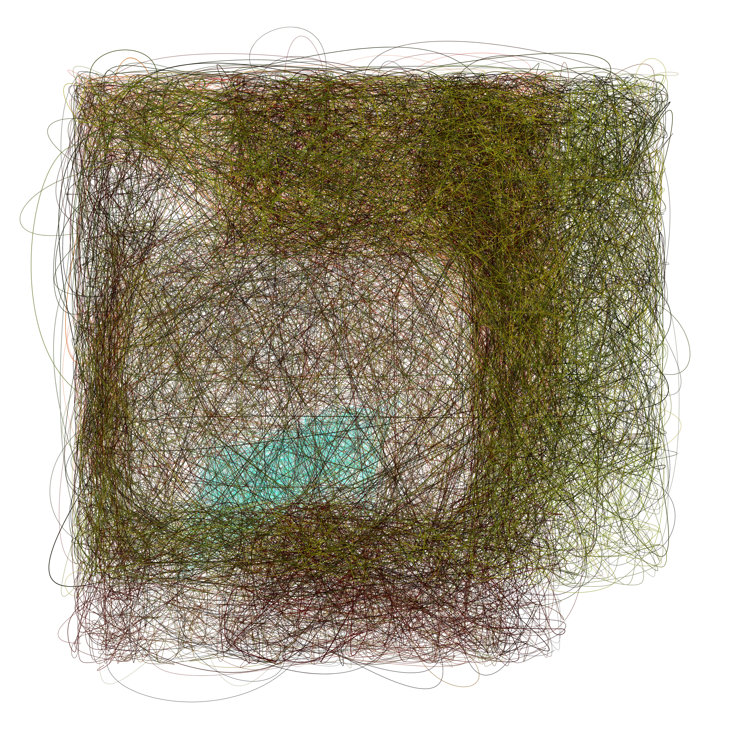 Art Blocks - Art Blocks v2 - Scribbled Boundaries #160 - NFT # 131000160