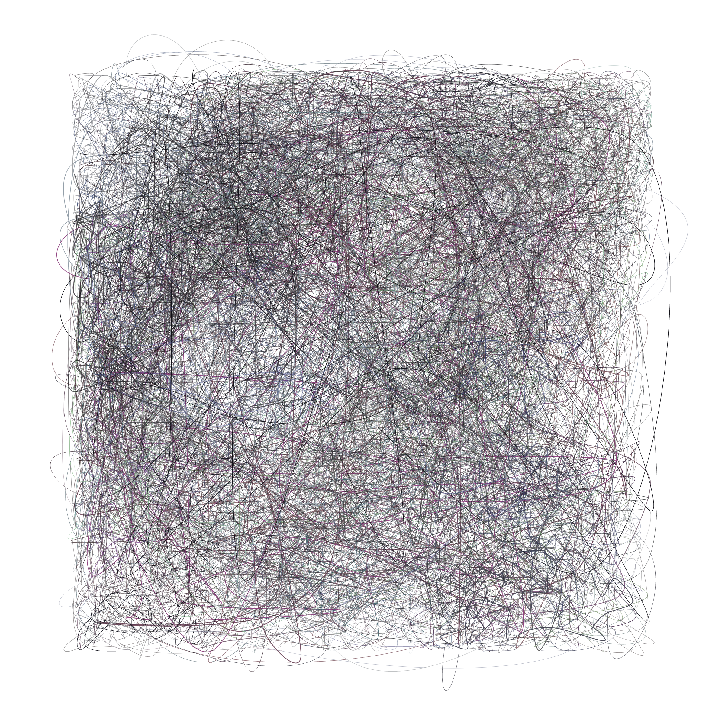 Art Blocks - Art Blocks v2 - Scribbled Boundaries #162 - NFT # 131000162