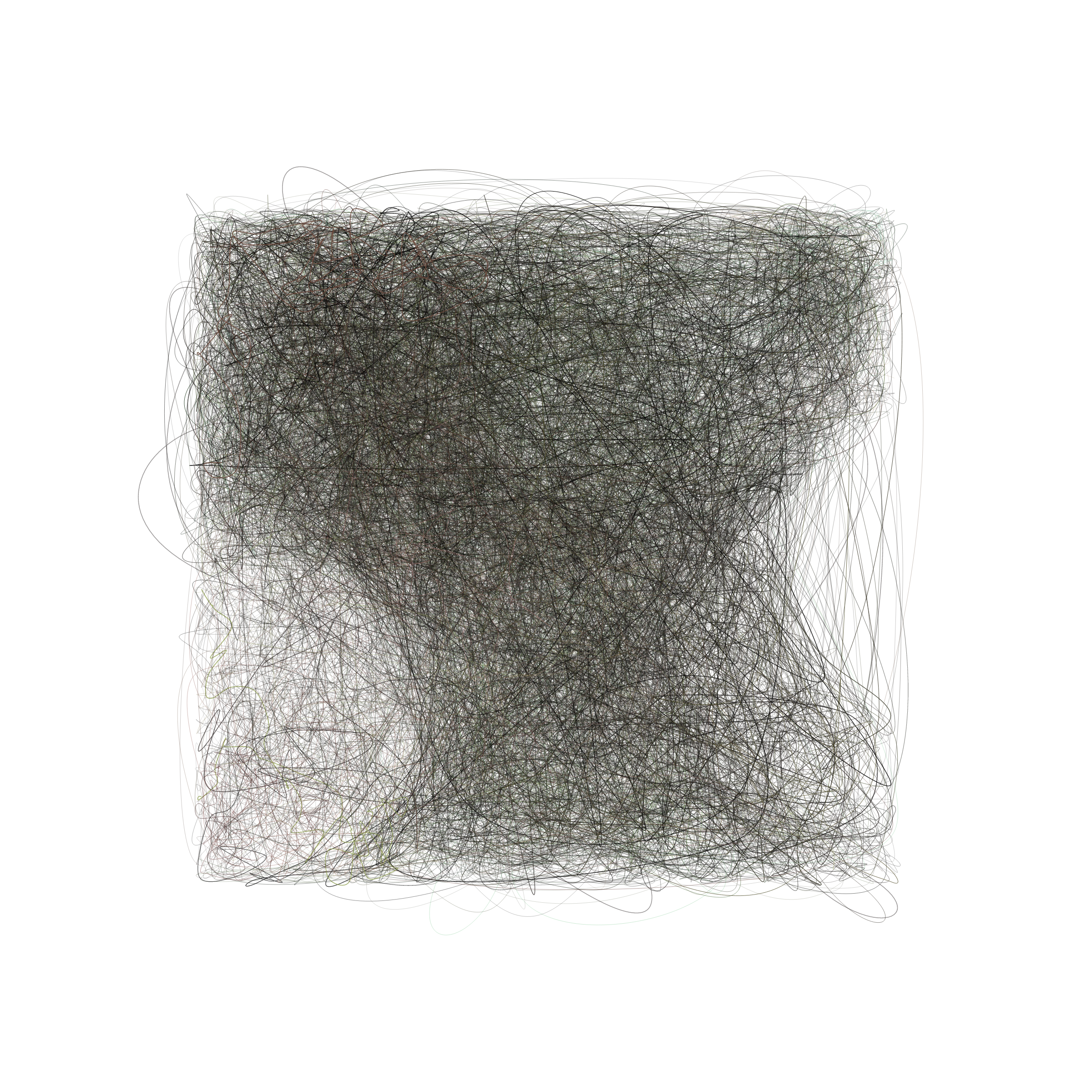 Art Blocks - Art Blocks v2 - Scribbled Boundaries #163 - NFT # 131000163