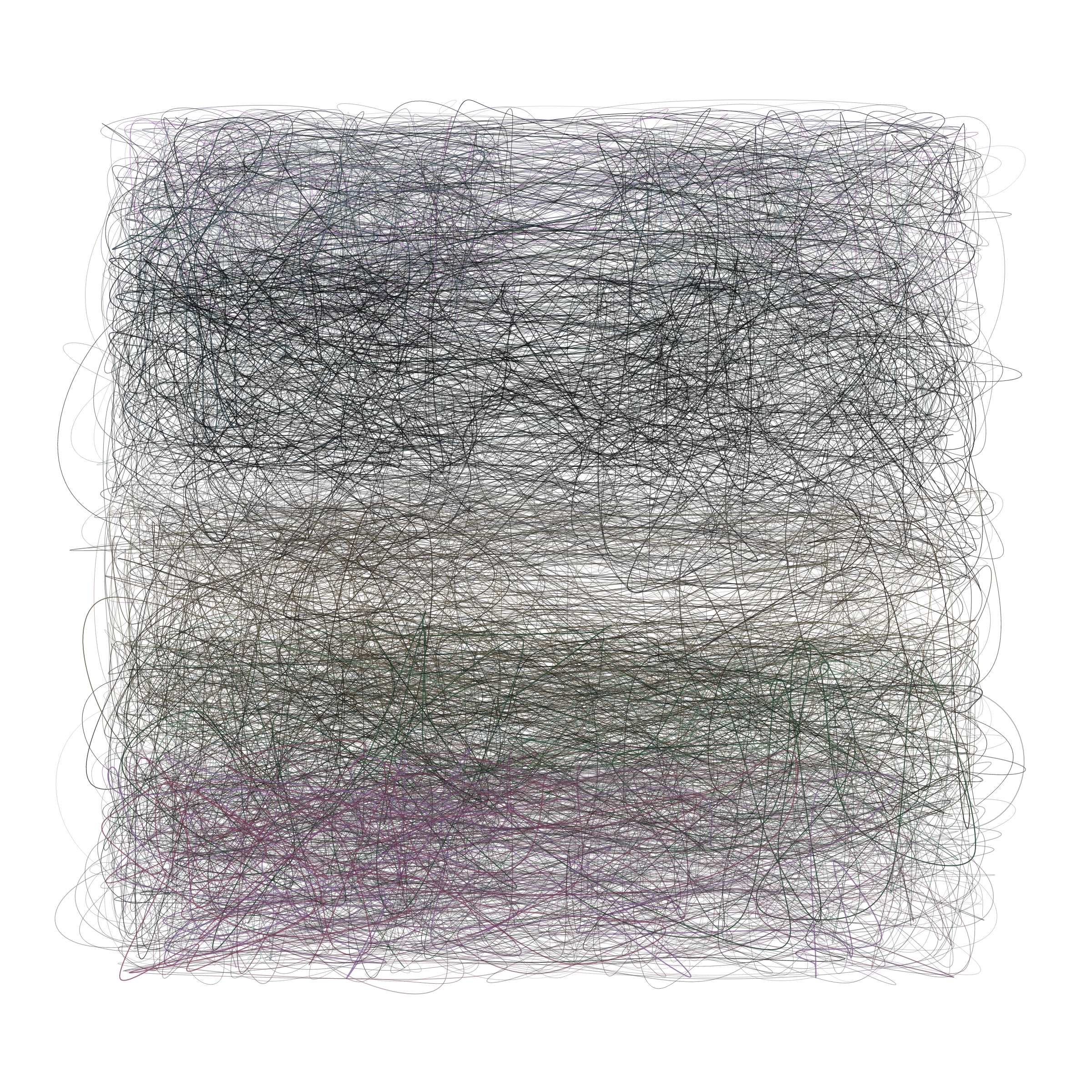 Art Blocks - Art Blocks v2 - Scribbled Boundaries #167 - NFT # 131000167