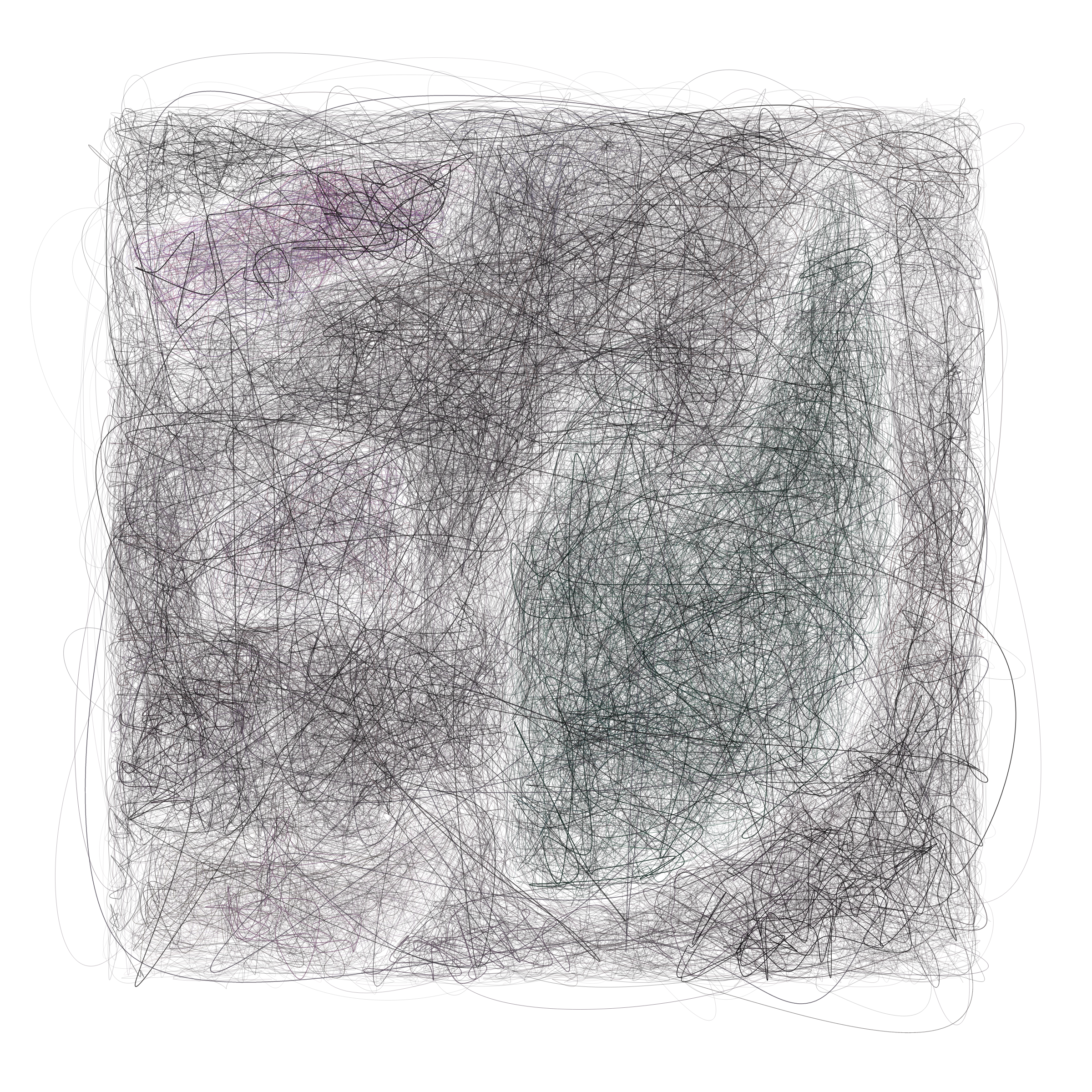 Art Blocks - Art Blocks v2 - Scribbled Boundaries #188 - NFT # 131000188