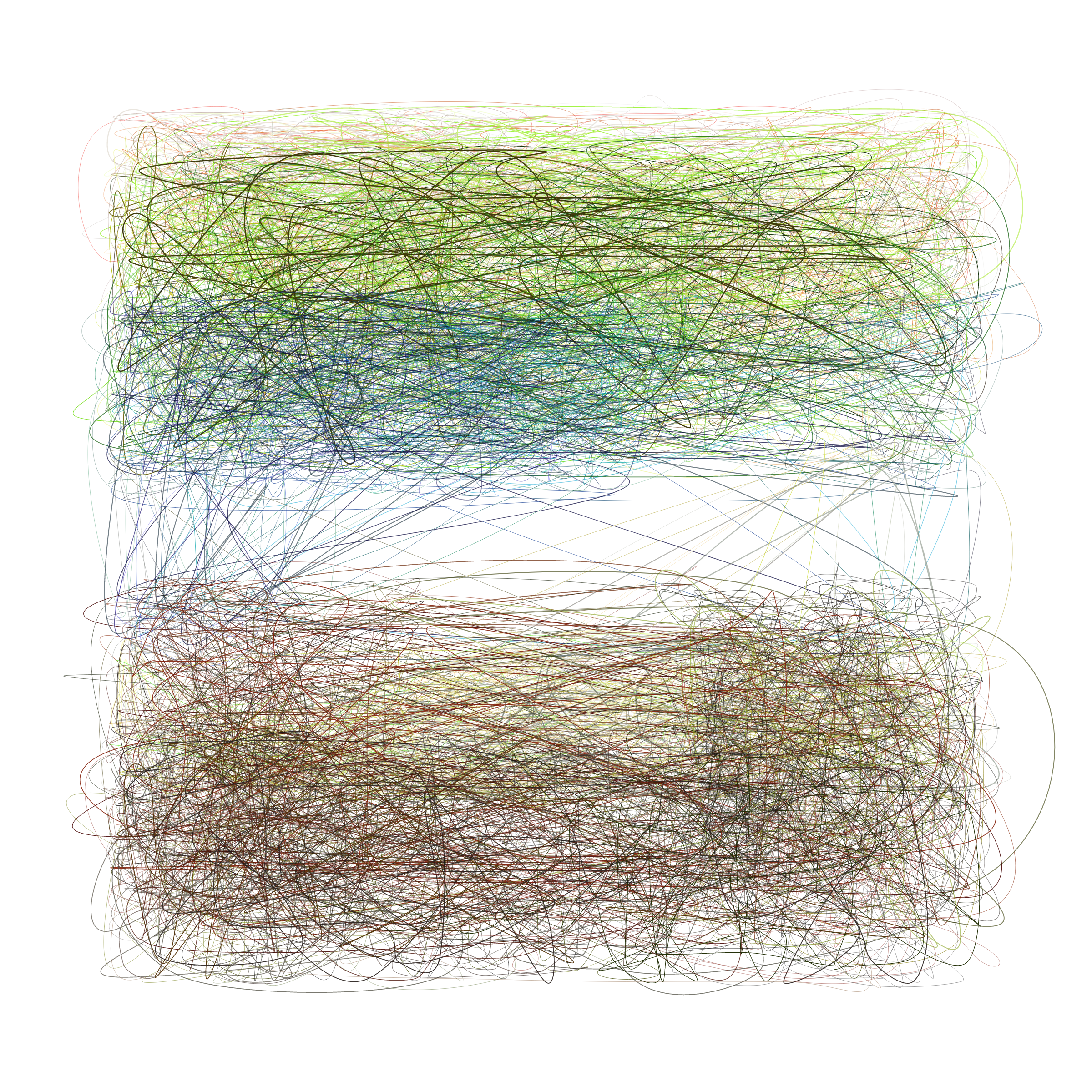 Art Blocks - Art Blocks v2 - Scribbled Boundaries #191 - NFT # 131000191