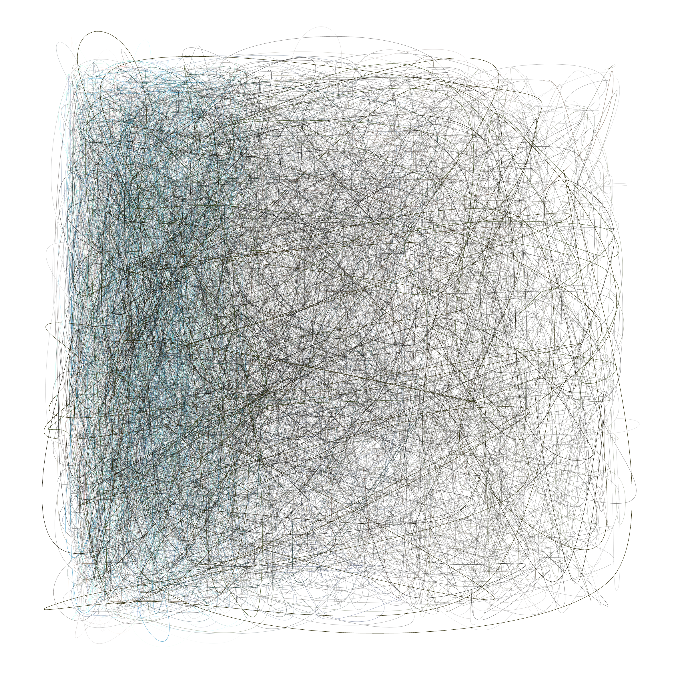 Art Blocks - Art Blocks v2 - Scribbled Boundaries #194 - NFT # 131000194