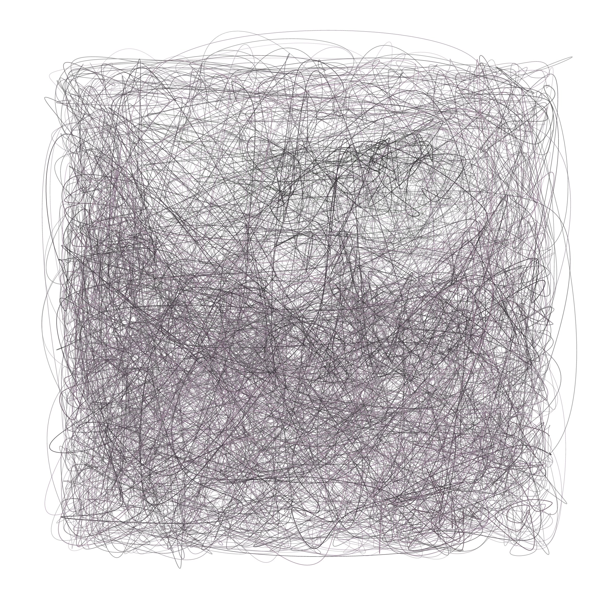 Art Blocks - Art Blocks v2 - Scribbled Boundaries #196 - NFT # 131000196