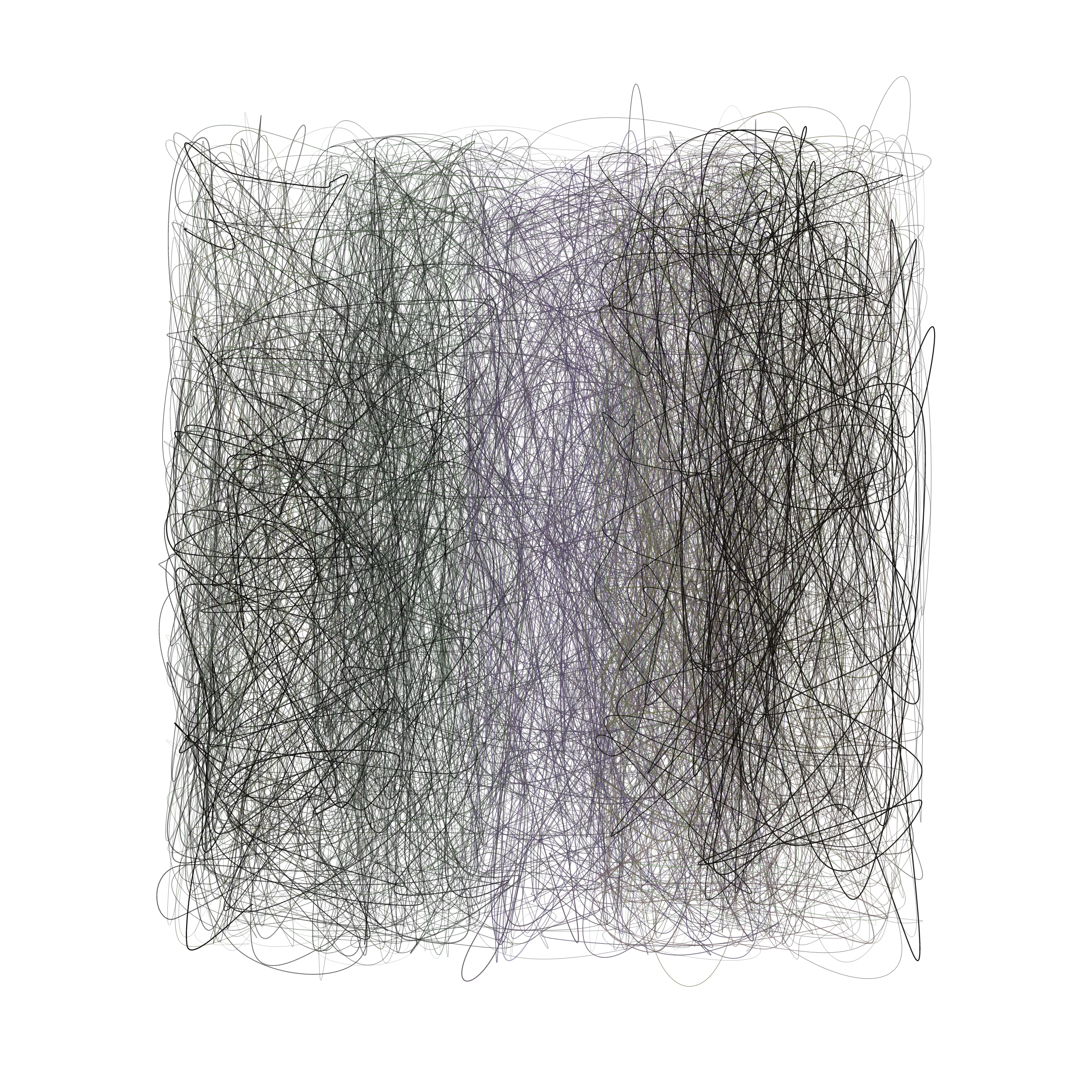 Art Blocks - Art Blocks v2 - Scribbled Boundaries #197 - NFT # 131000197