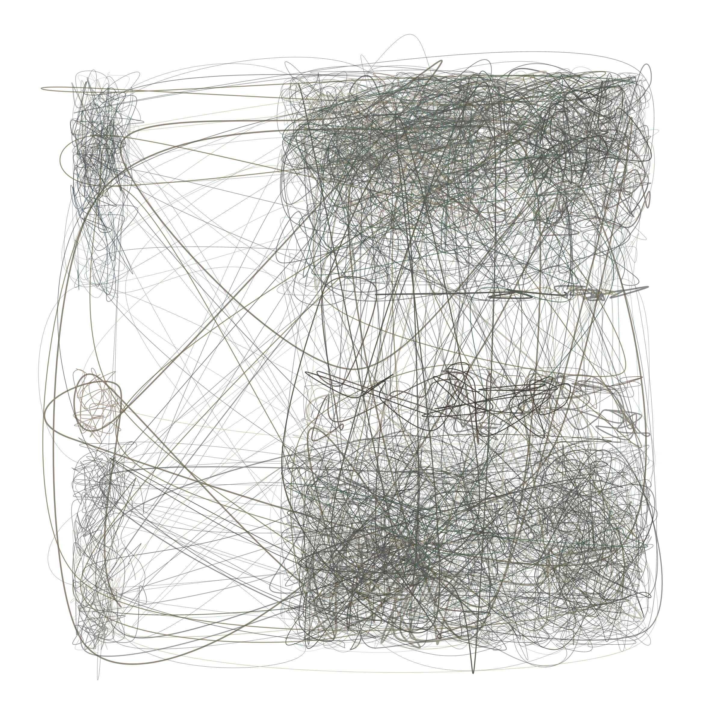 Art Blocks - Art Blocks v2 - Scribbled Boundaries #199 - NFT # 131000199