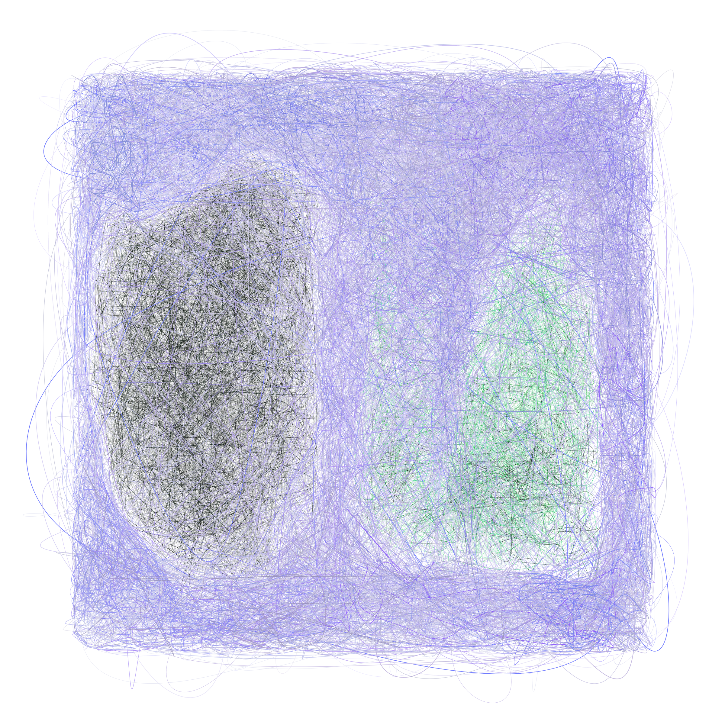 Art Blocks - Art Blocks v2 - Scribbled Boundaries #207 - NFT # 131000207