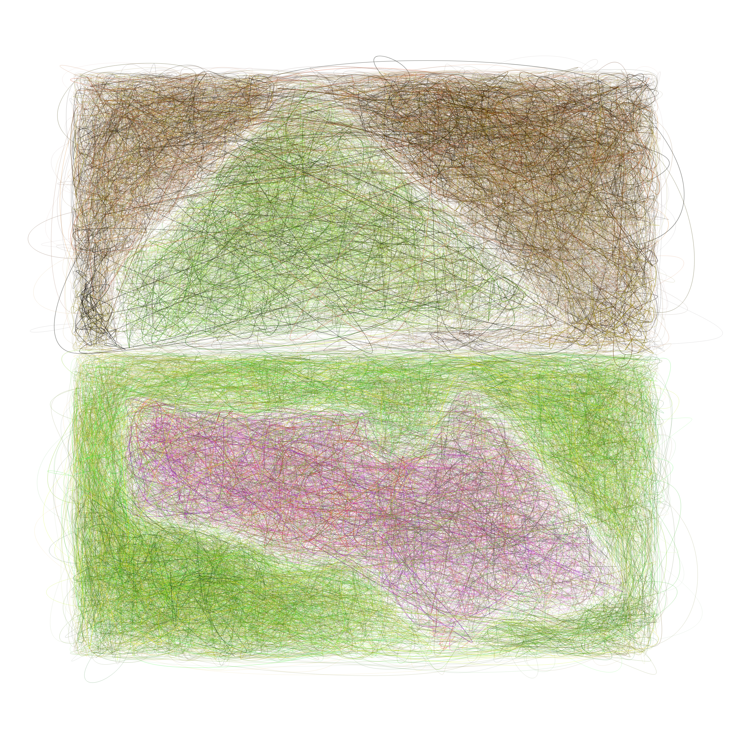 Art Blocks - Art Blocks v2 - Scribbled Boundaries #211 - NFT # 131000211