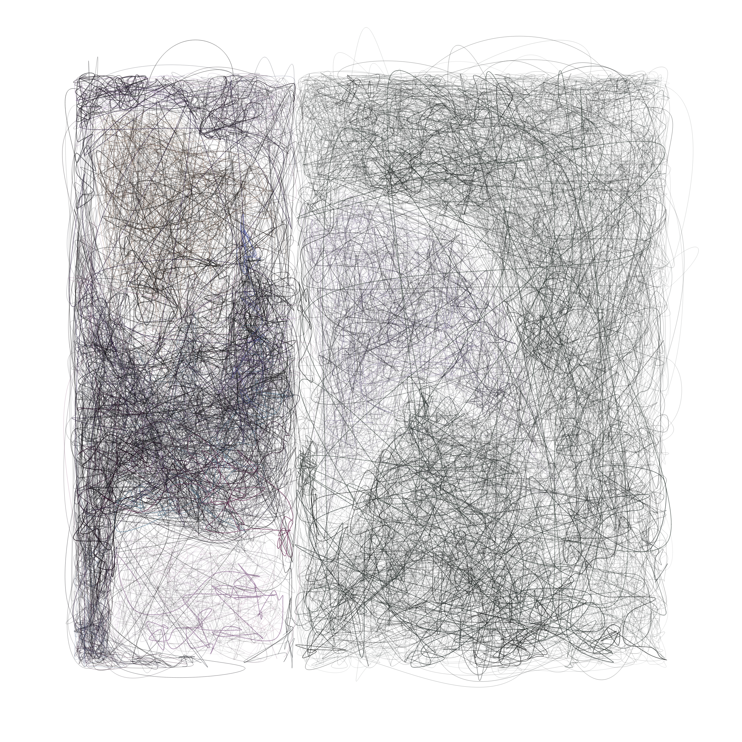 Art Blocks - Art Blocks v2 - Scribbled Boundaries #220 - NFT # 131000220