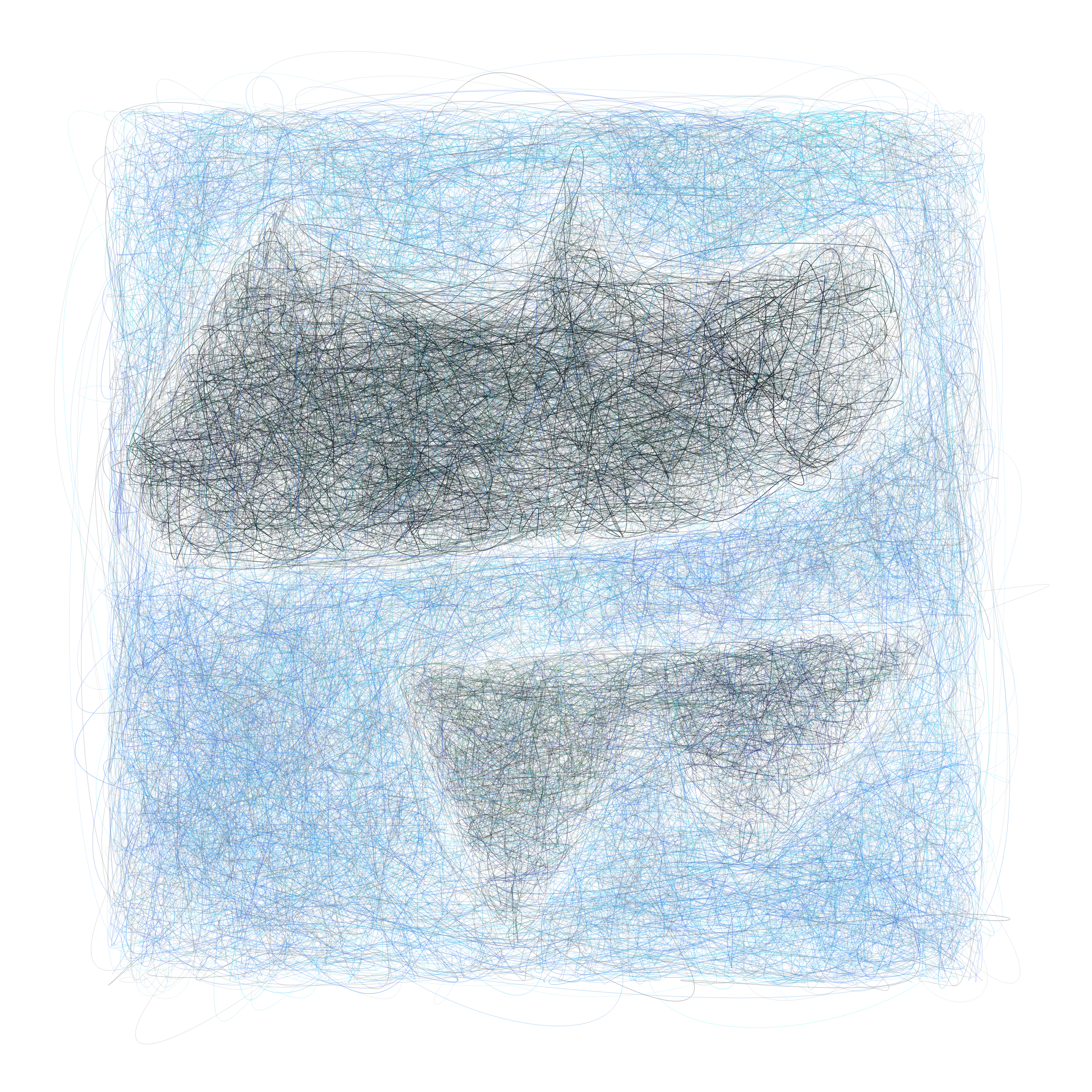 Art Blocks - Art Blocks v2 - Scribbled Boundaries #221 - NFT # 131000221