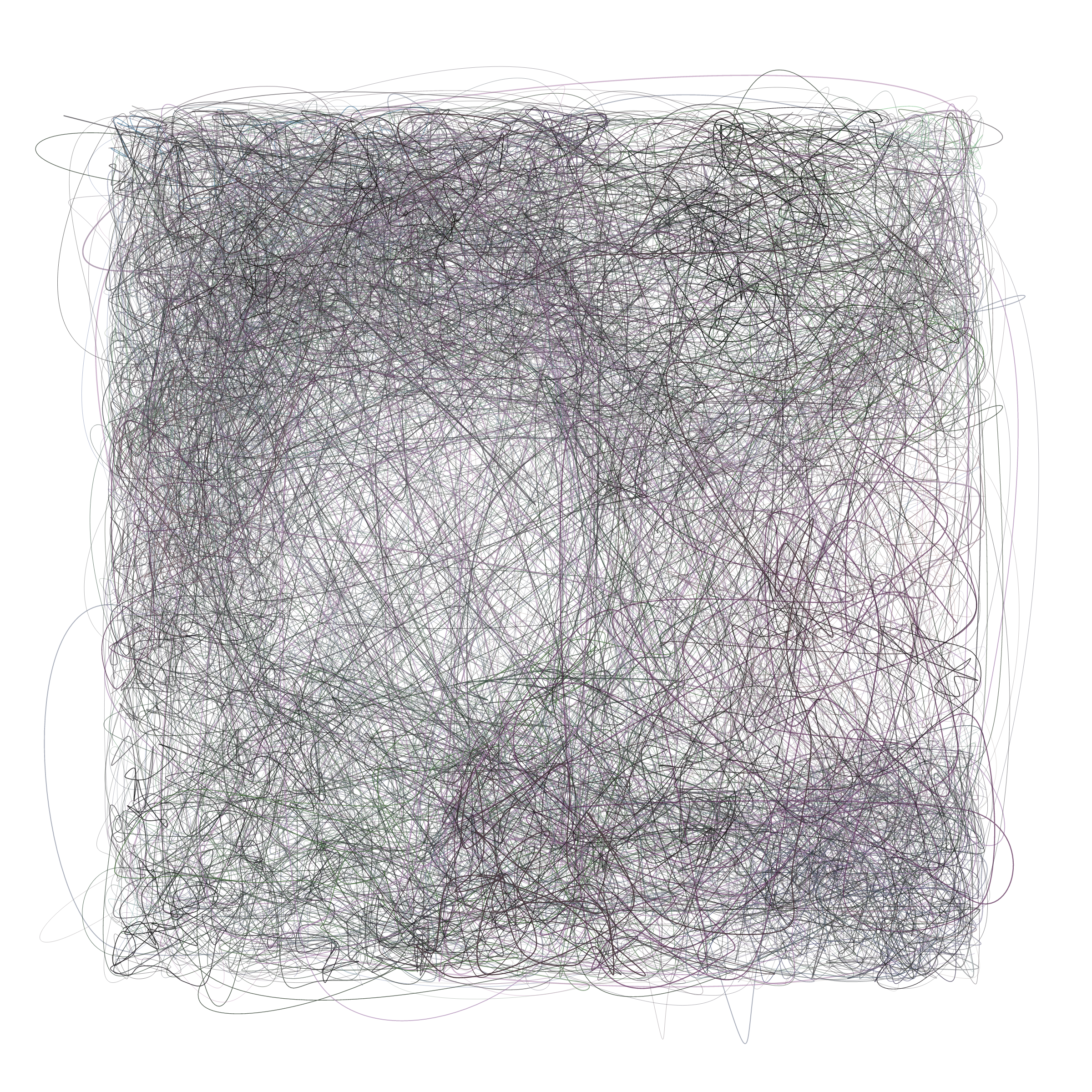 Art Blocks - Art Blocks v2 - Scribbled Boundaries #227 - NFT # 131000227