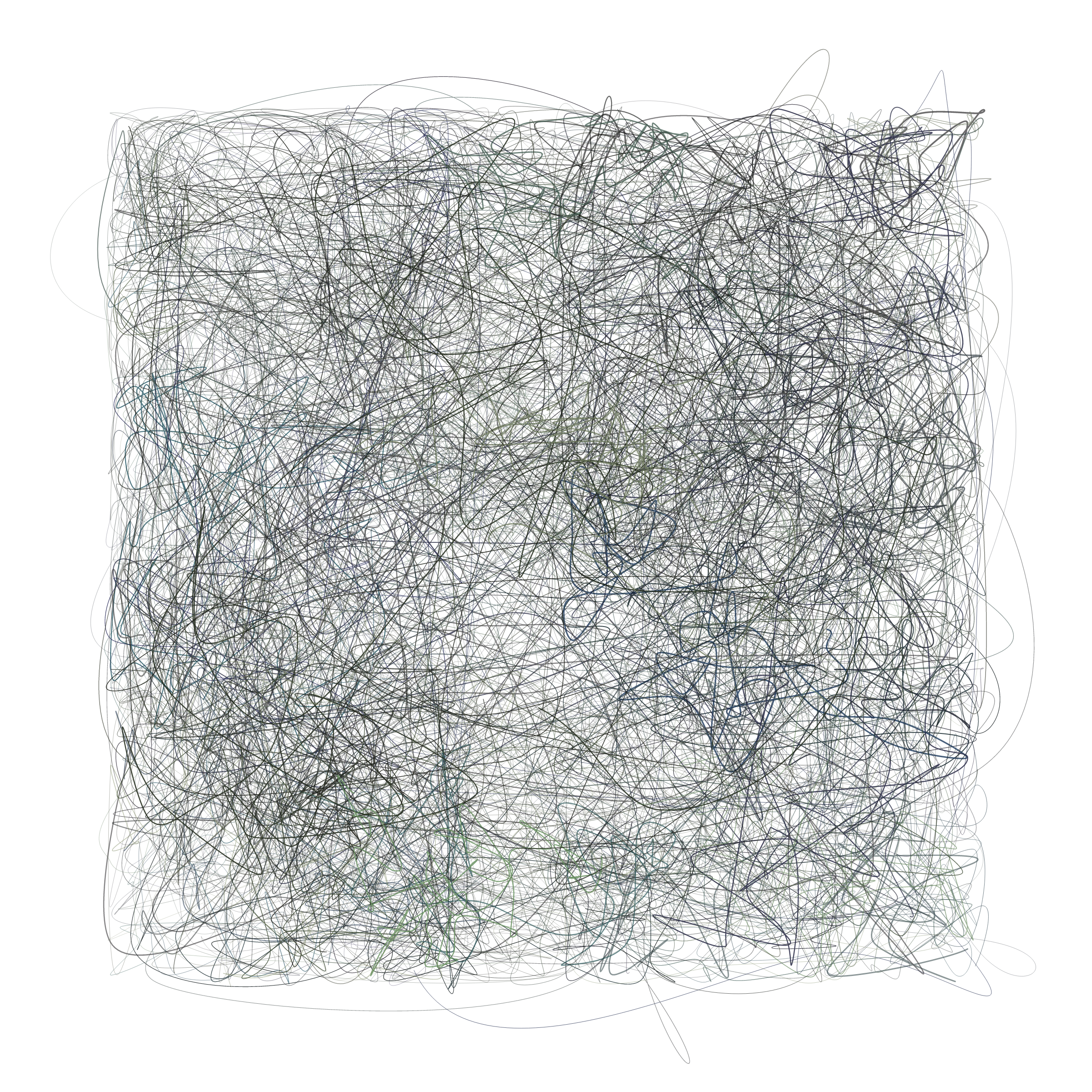 Art Blocks - Art Blocks v2 - Scribbled Boundaries #230 - NFT # 131000230