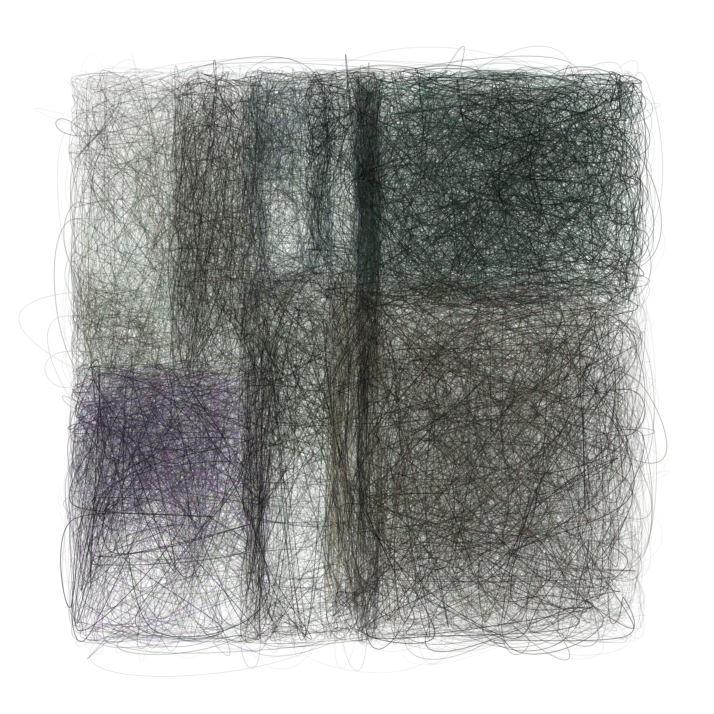 Art Blocks - Art Blocks v2 - Scribbled Boundaries #231 - NFT # 131000231