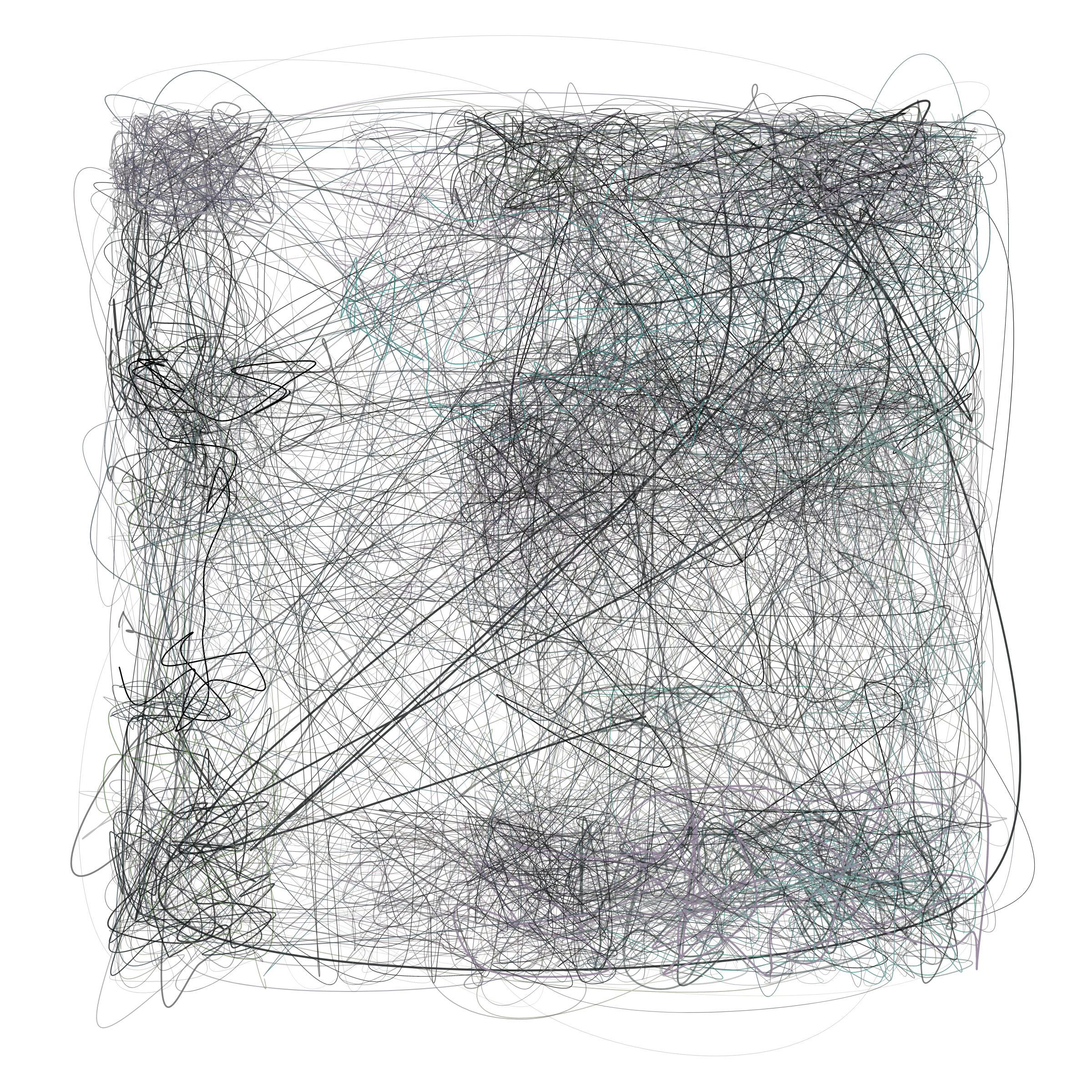 Art Blocks - Art Blocks v2 - Scribbled Boundaries #233 - NFT # 131000233