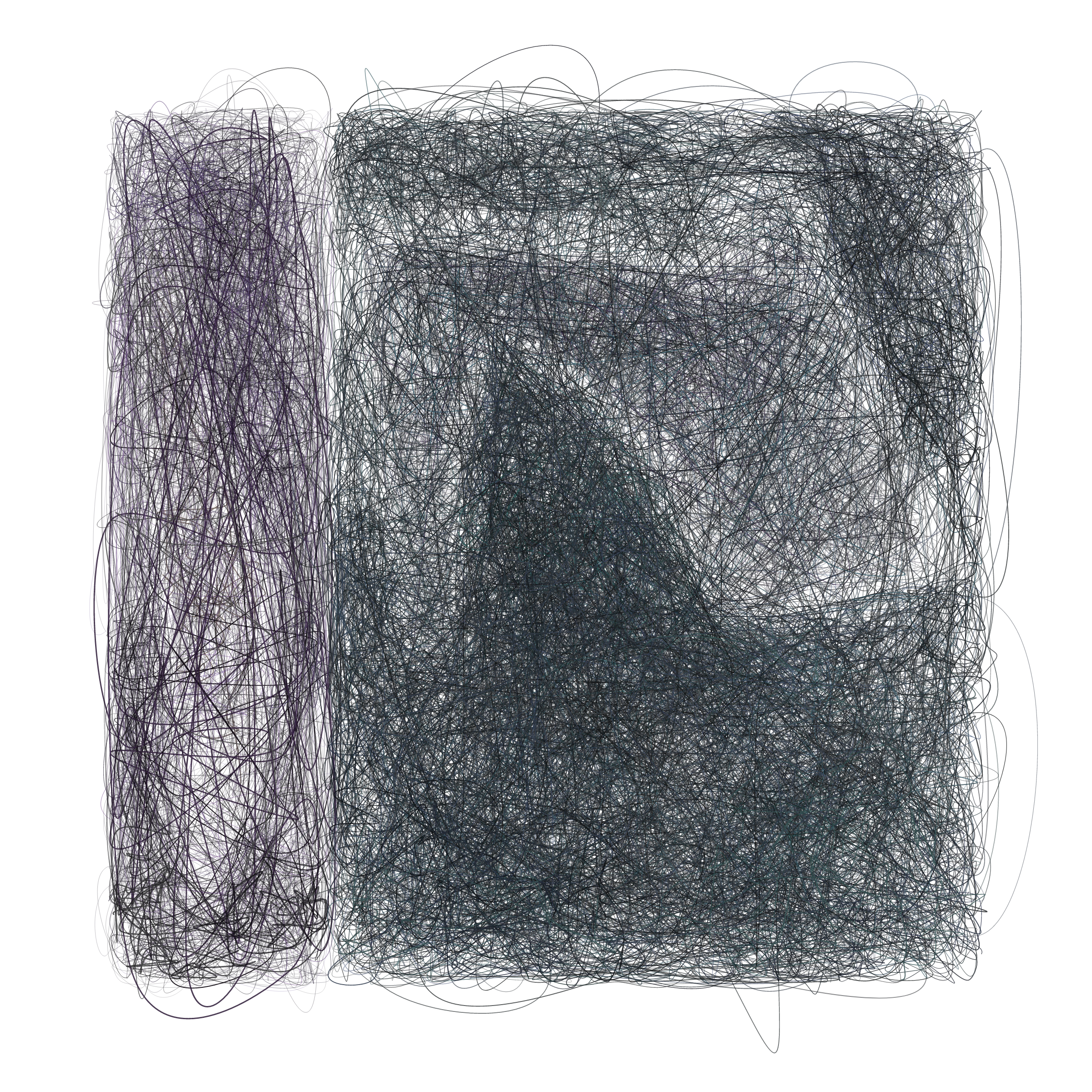 Art Blocks - Art Blocks v2 - Scribbled Boundaries #238 - NFT # 131000238