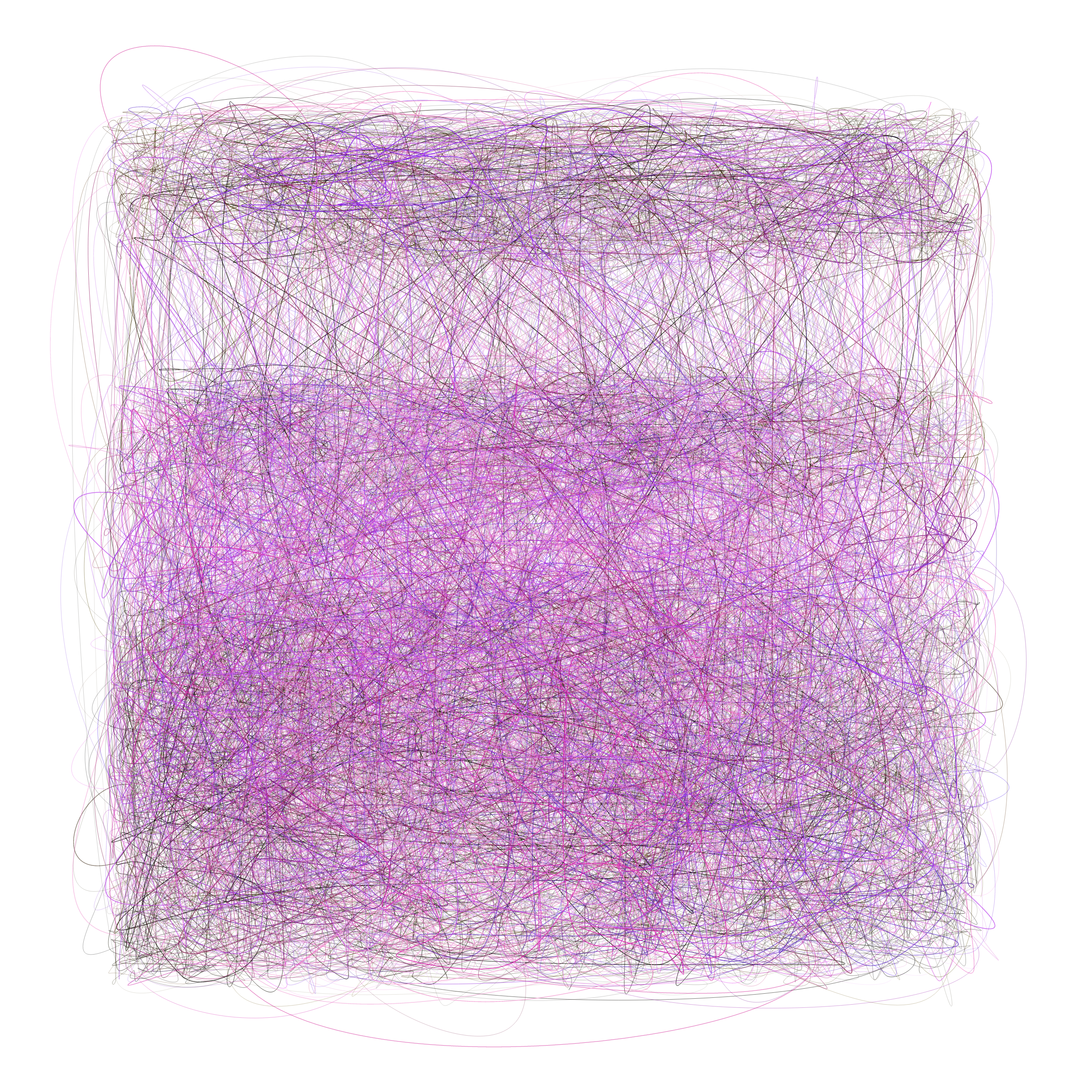 Art Blocks - Art Blocks v2 - Scribbled Boundaries #239 - NFT # 131000239