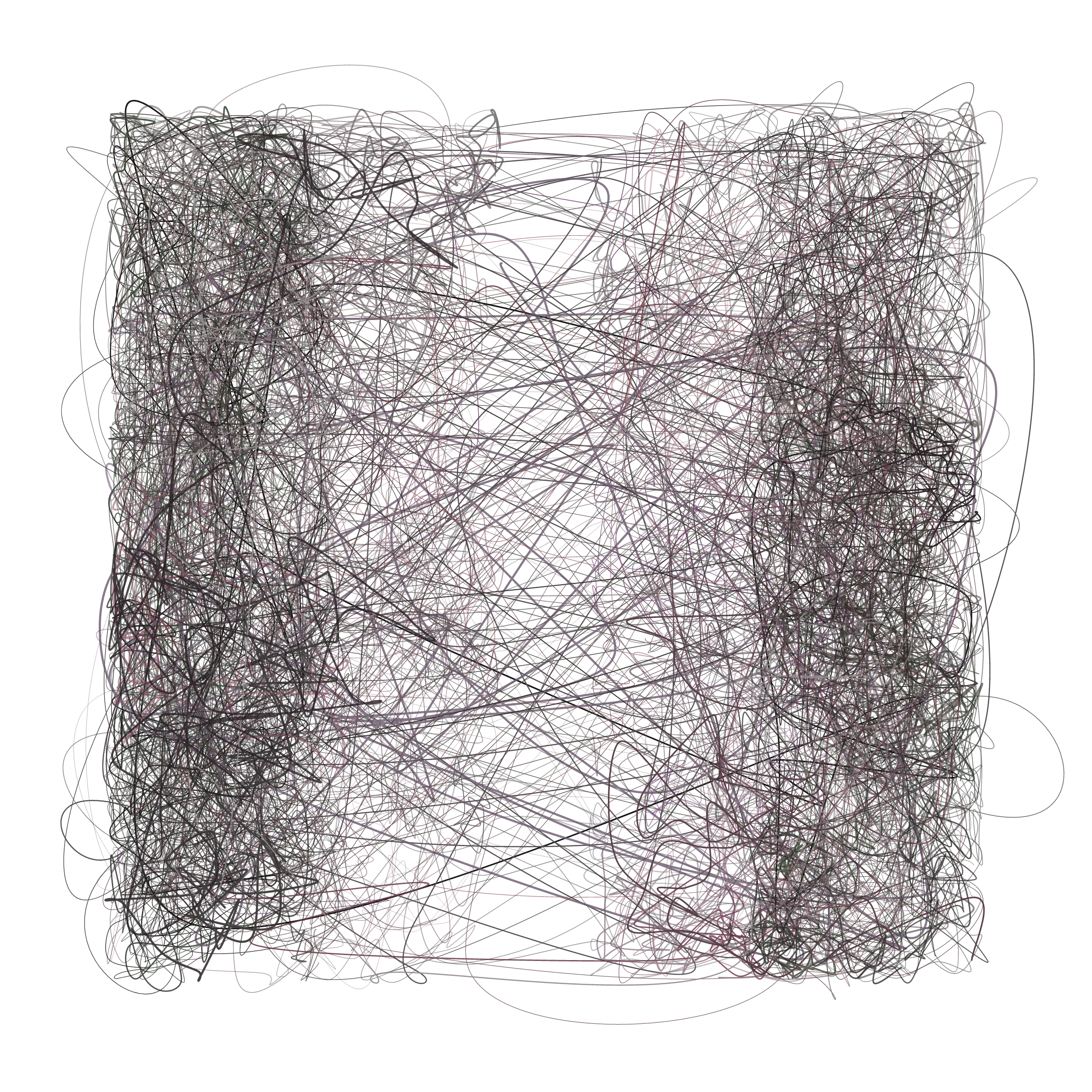 Art Blocks - Art Blocks v2 - Scribbled Boundaries #240 - NFT # 131000240