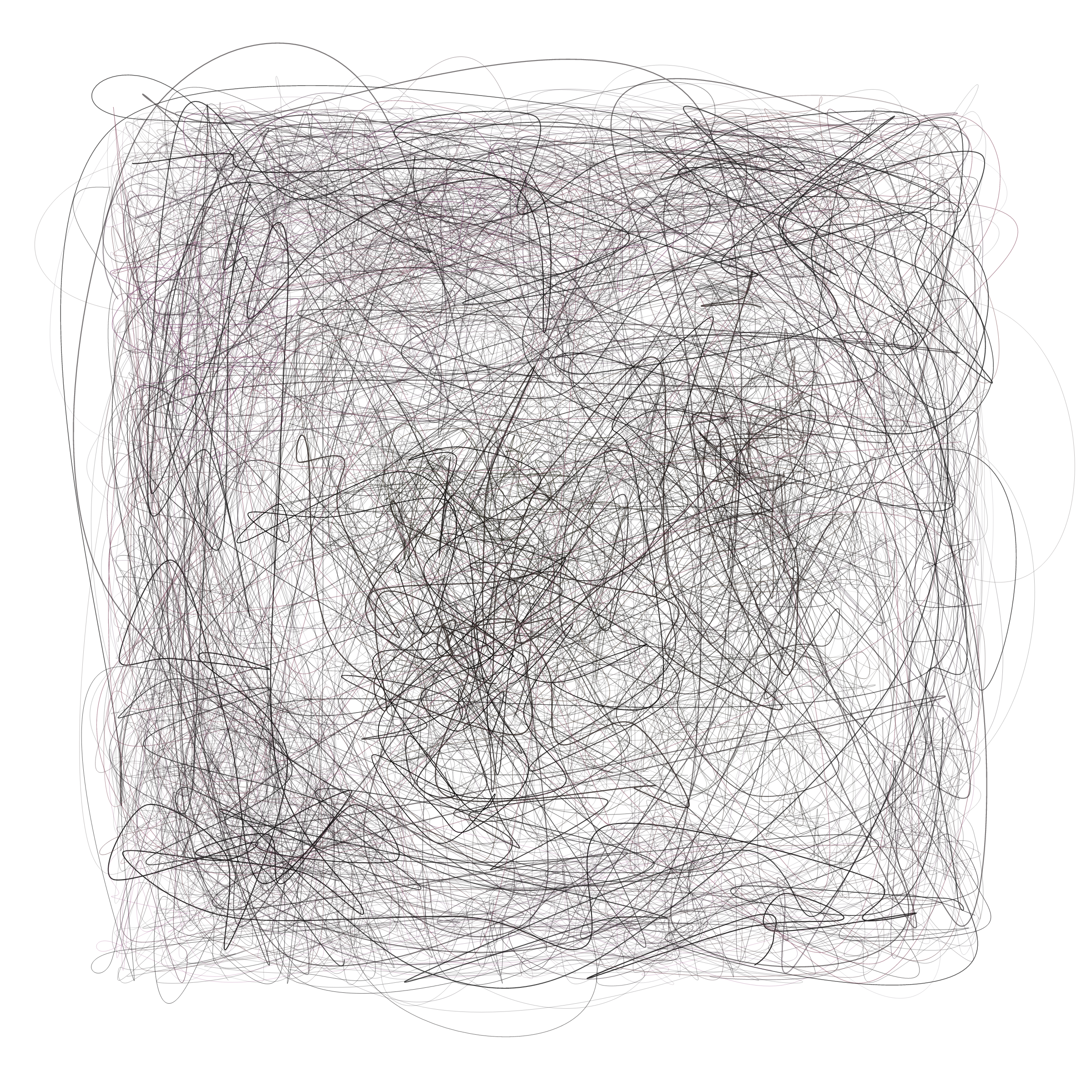 Art Blocks - Art Blocks v2 - Scribbled Boundaries #243 - NFT # 131000243