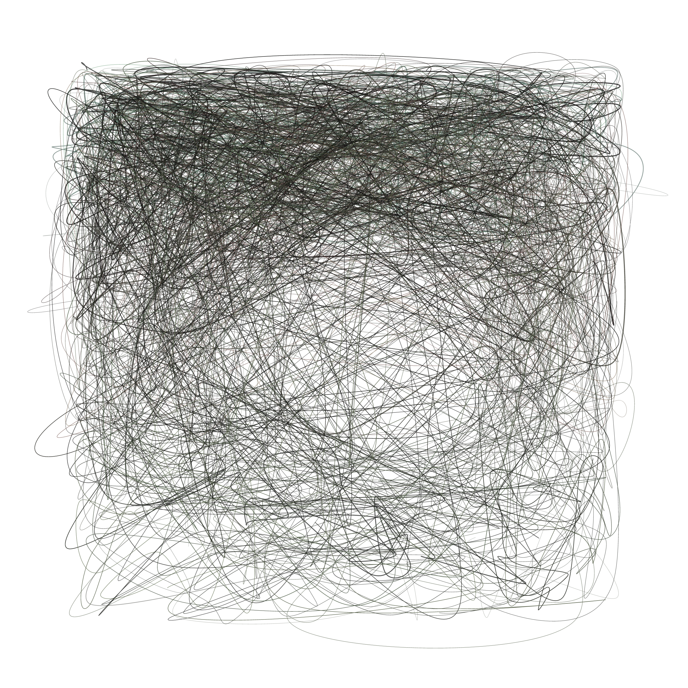 Art Blocks - Art Blocks v2 - Scribbled Boundaries #245 - NFT # 131000245