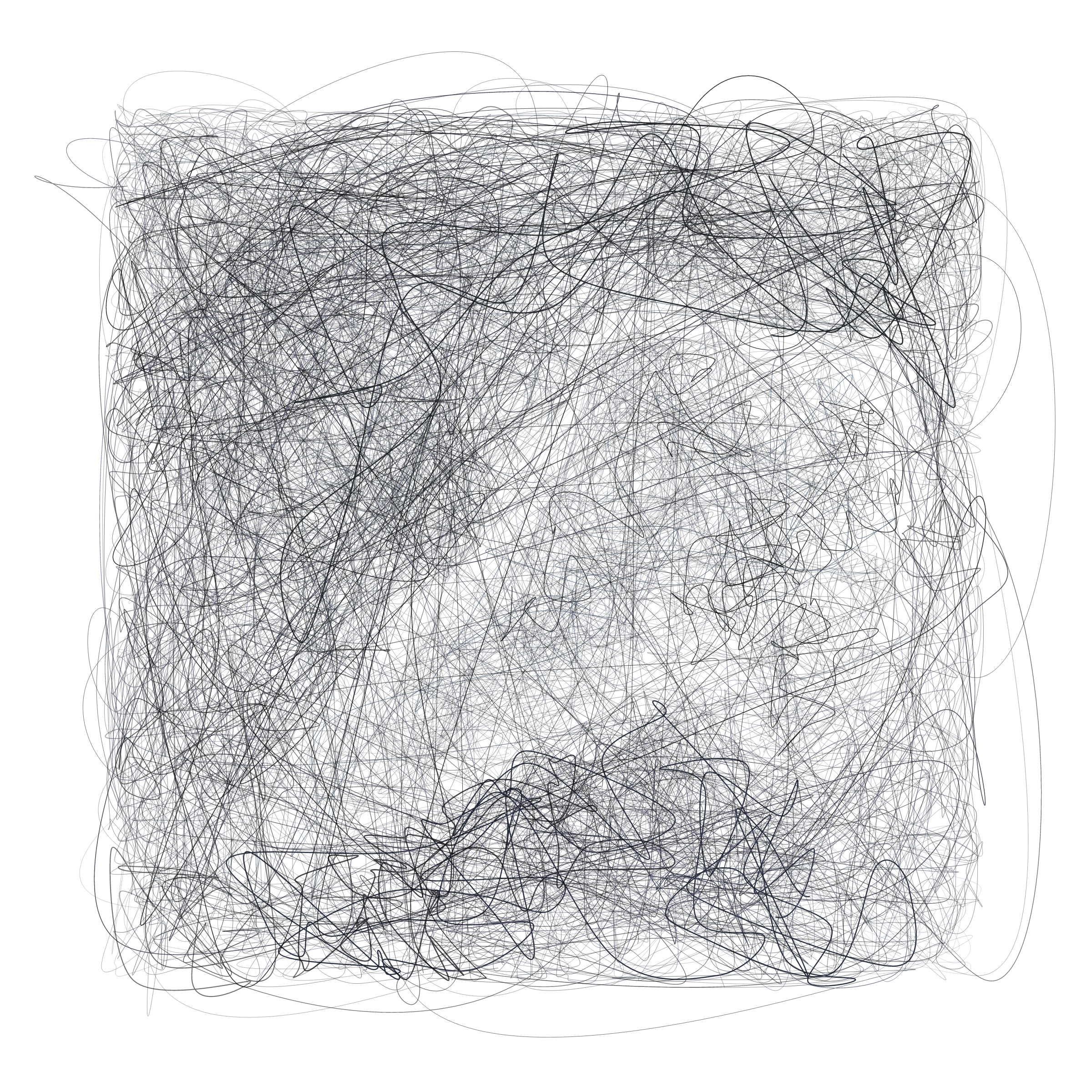 Art Blocks - Art Blocks v2 - Scribbled Boundaries #251 - NFT # 131000251