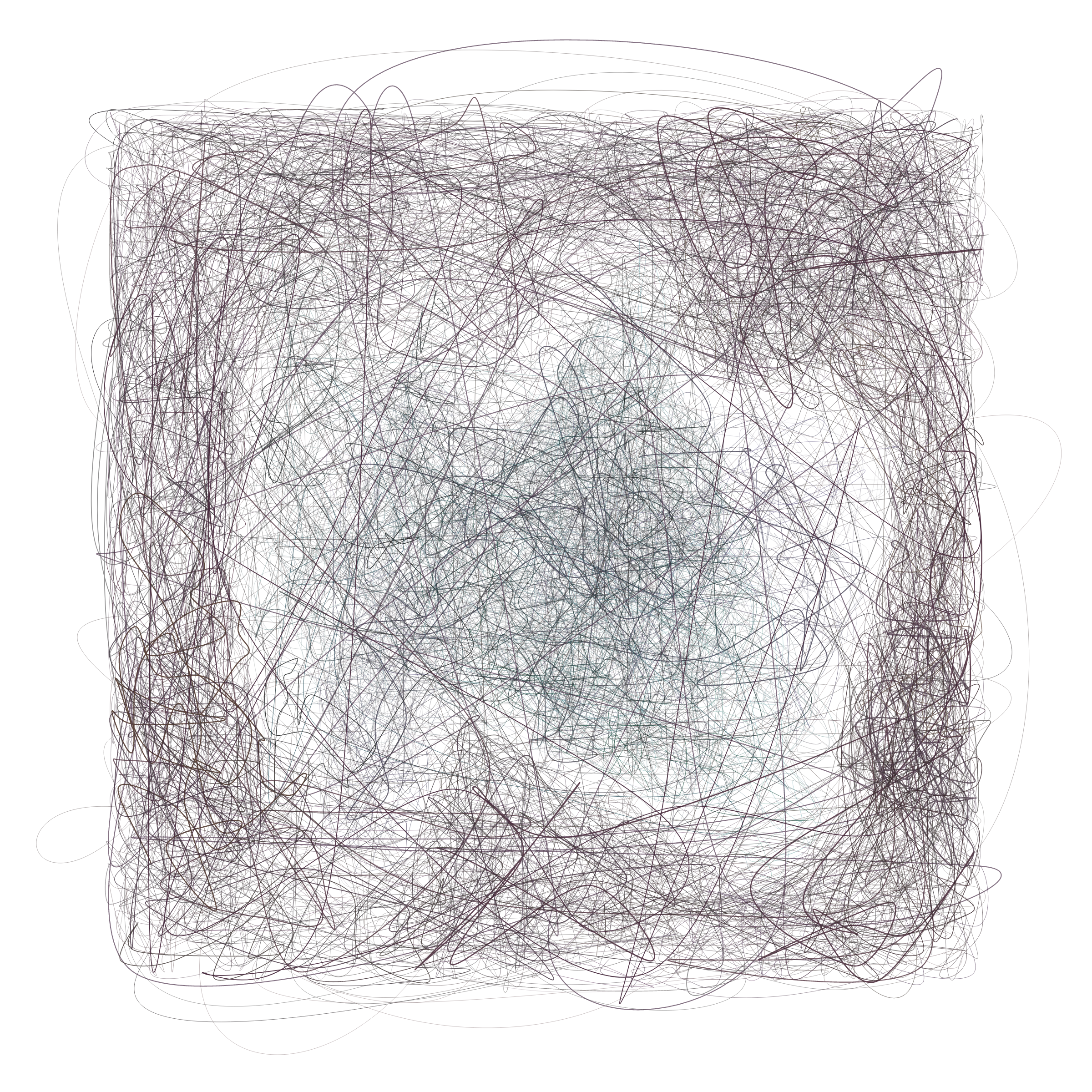 Art Blocks - Art Blocks v2 - Scribbled Boundaries #257 - NFT # 131000257