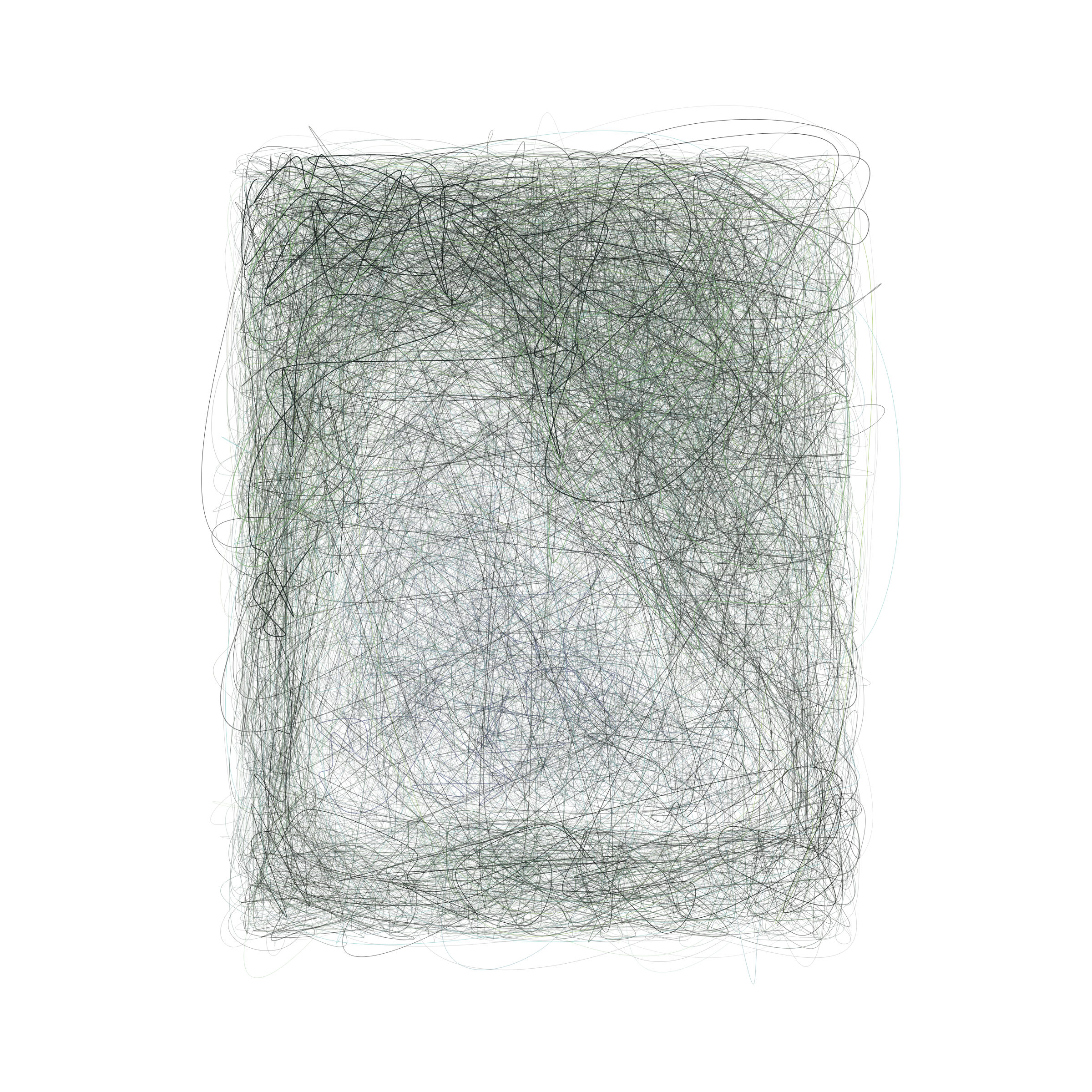 Art Blocks - Art Blocks v2 - Scribbled Boundaries #263 - NFT # 131000263