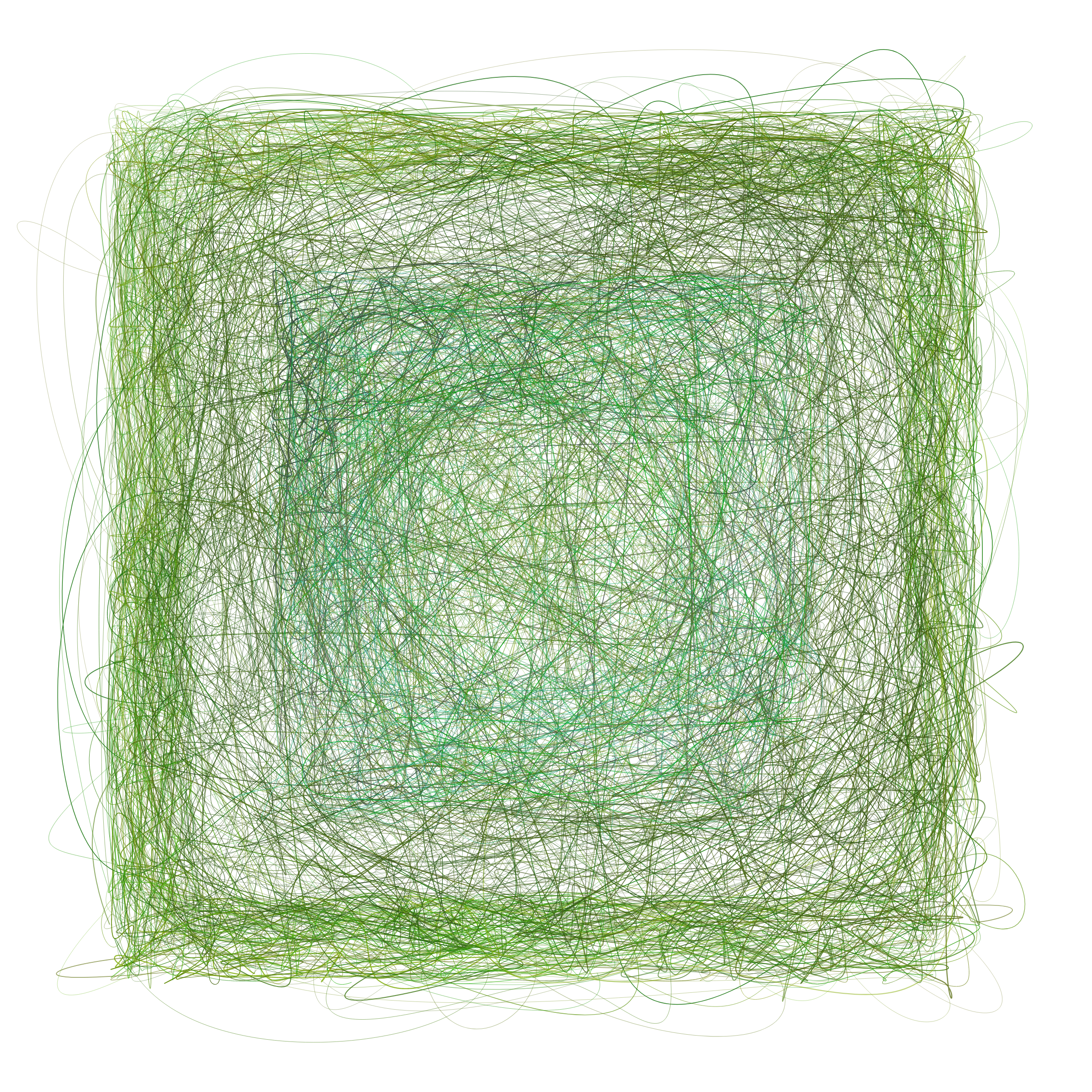 Art Blocks - Art Blocks v2 - Scribbled Boundaries #267 - NFT # 131000267