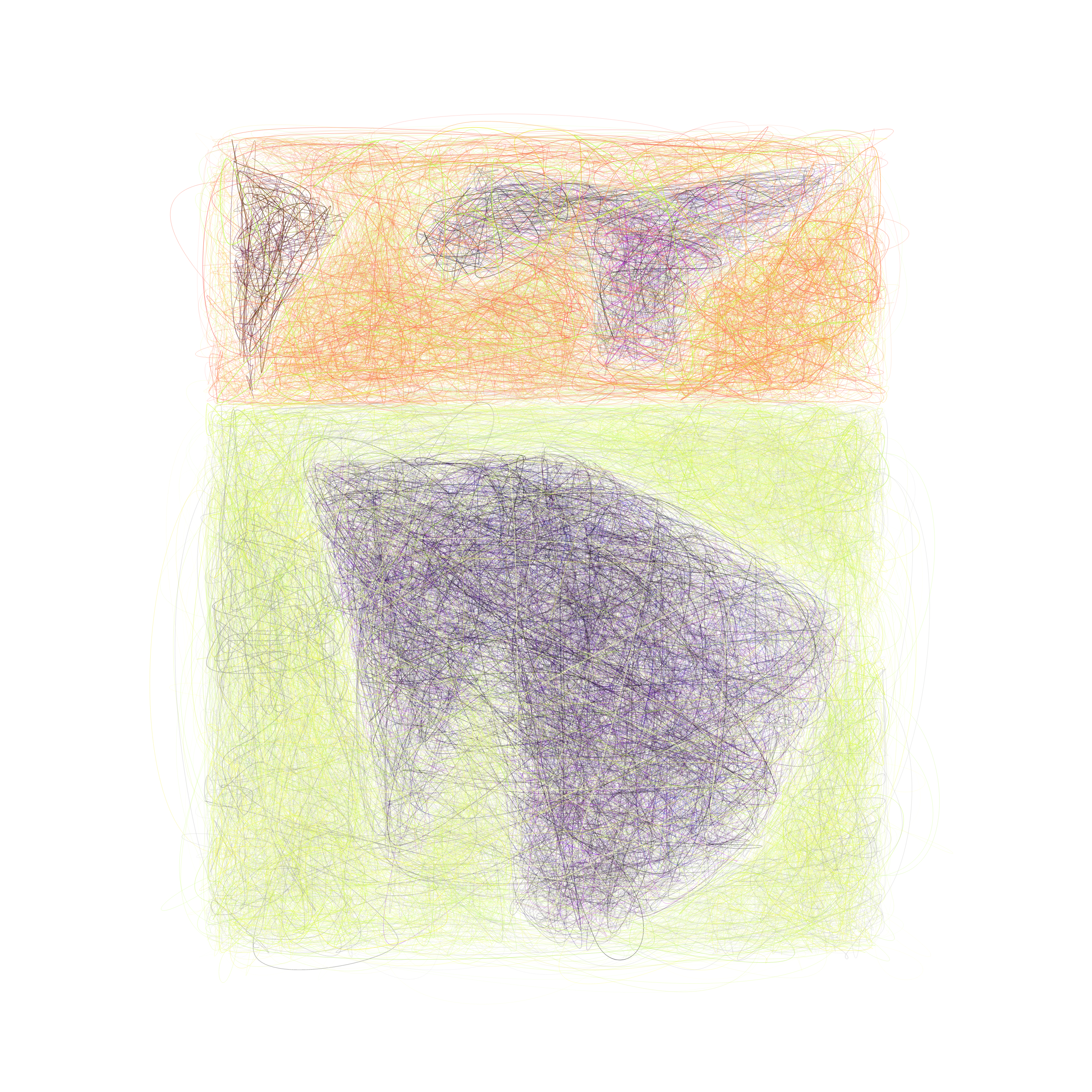 Art Blocks - Art Blocks v2 - Scribbled Boundaries #271 - NFT # 131000271