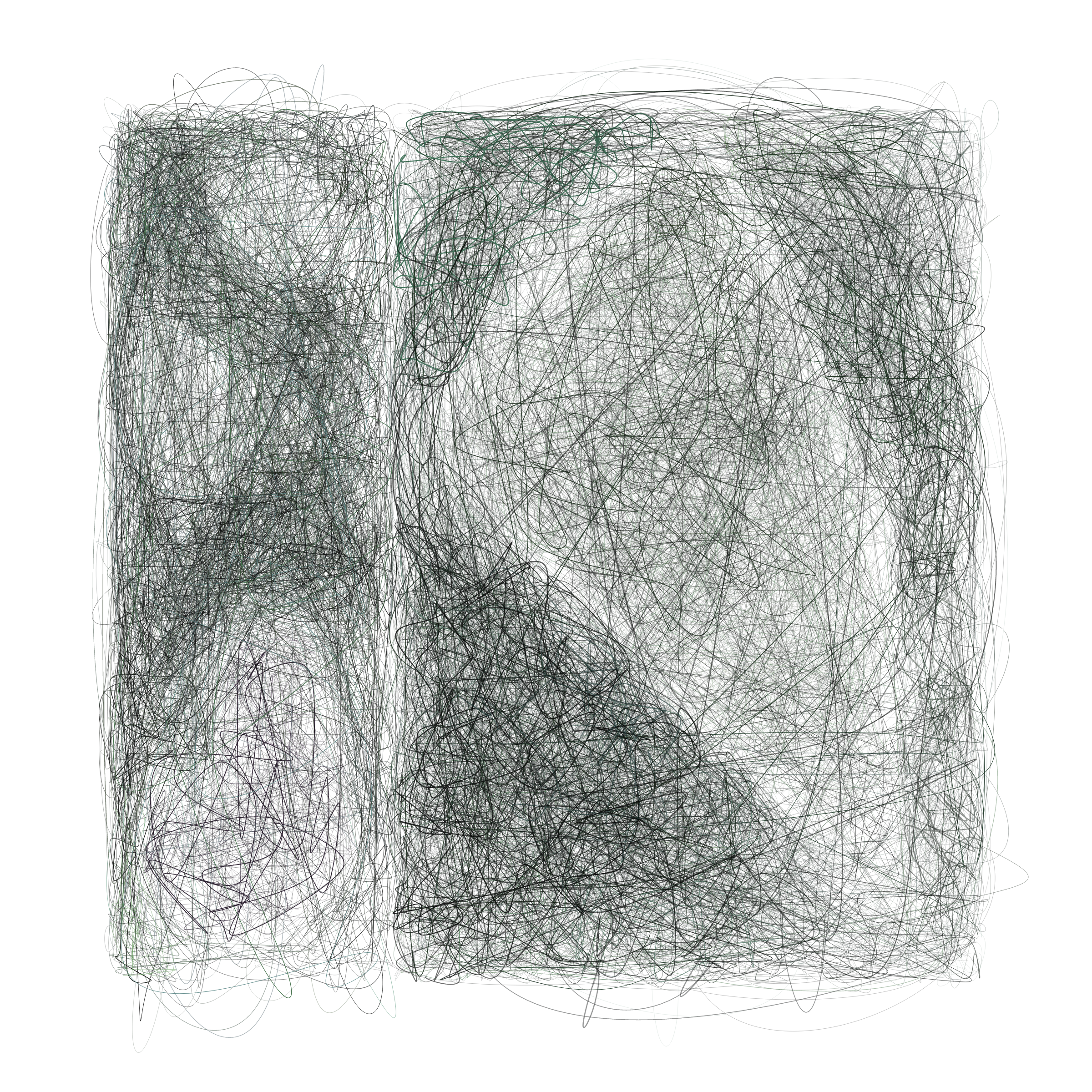 Art Blocks - Art Blocks v2 - Scribbled Boundaries #272 - NFT # 131000272