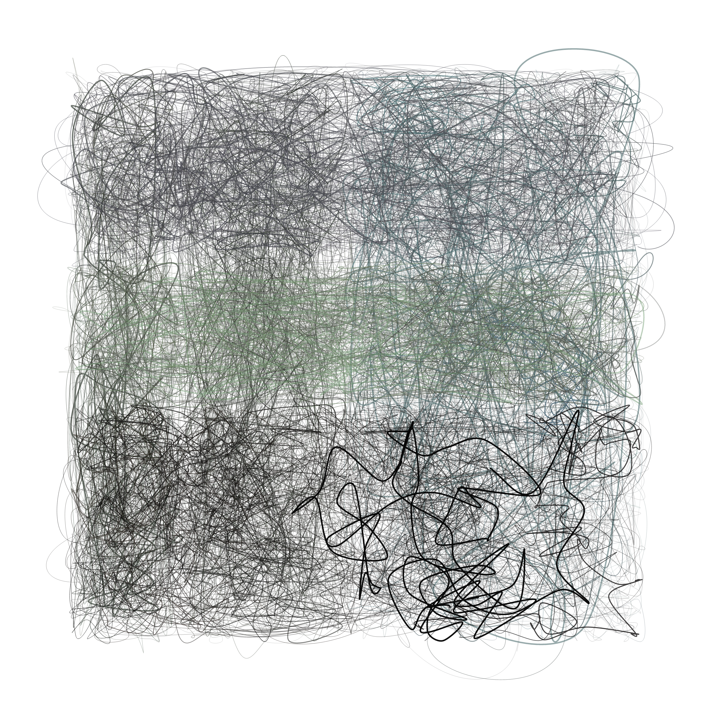 Art Blocks - Art Blocks v2 - Scribbled Boundaries #273 - NFT # 131000273