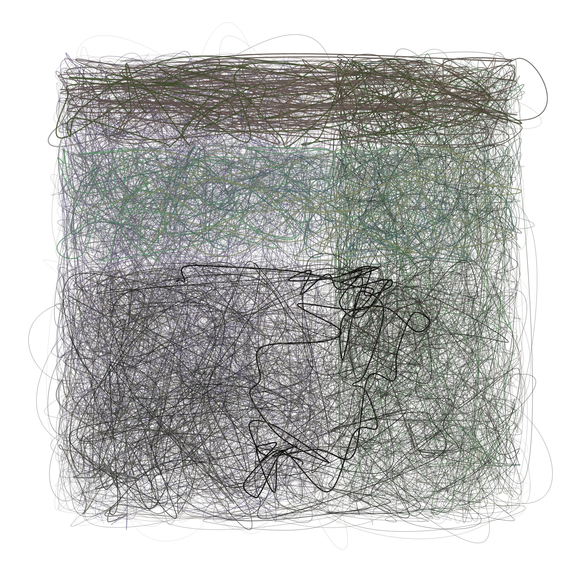 Art Blocks - Art Blocks v2 - Scribbled Boundaries #283 - NFT # 131000283