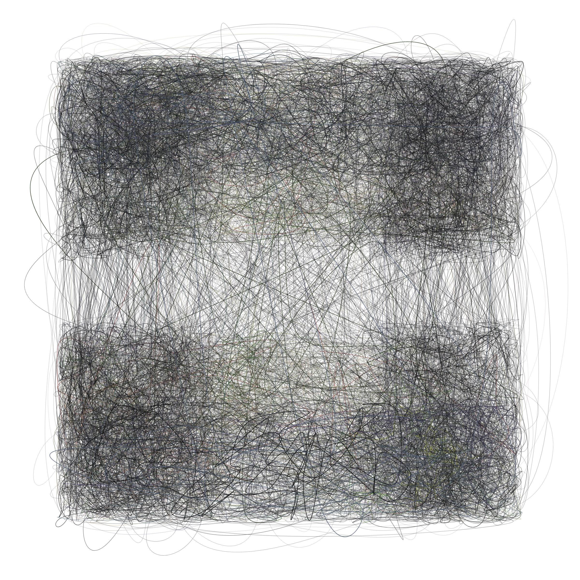 Art Blocks - Art Blocks v2 - Scribbled Boundaries #288 - NFT # 131000288