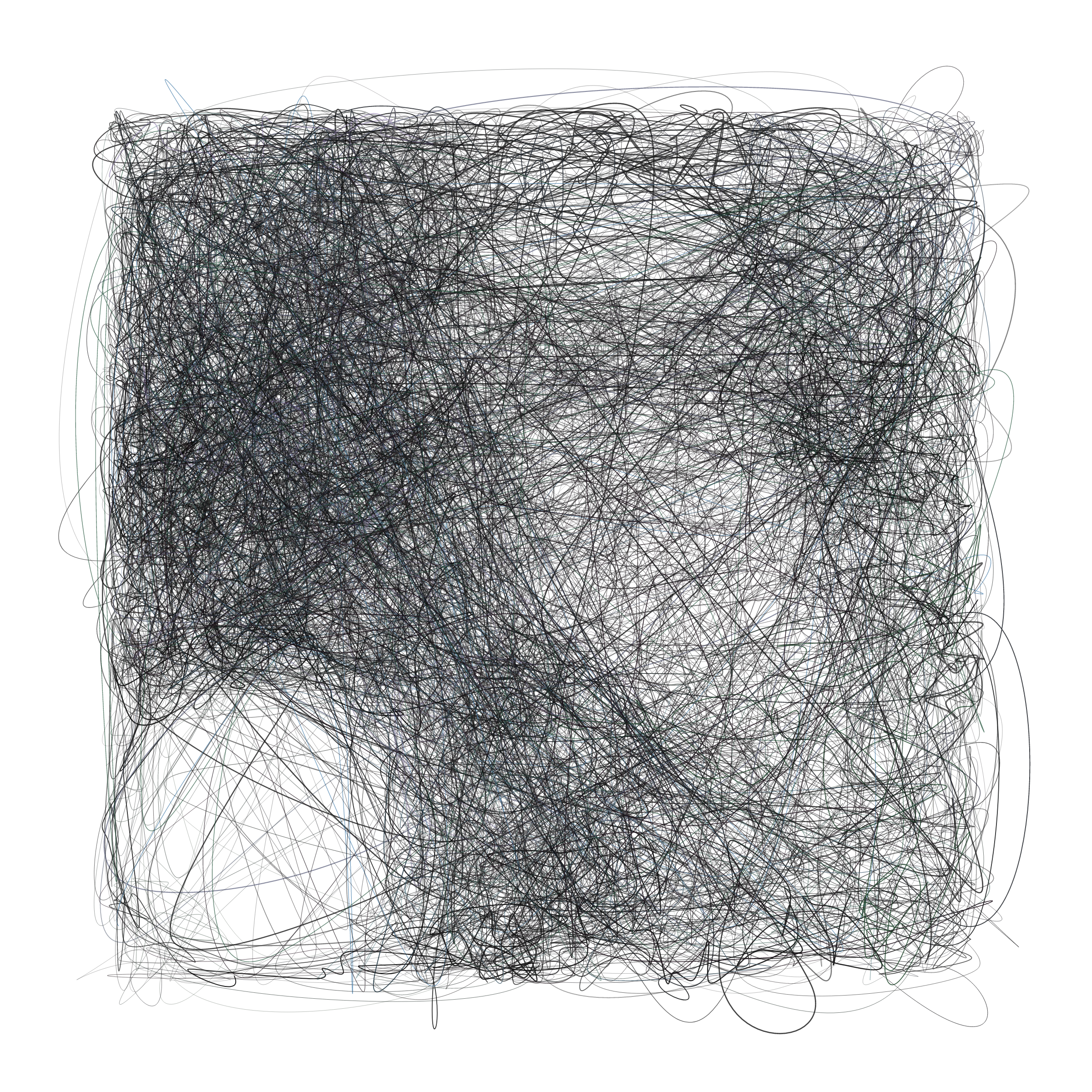 Art Blocks - Art Blocks v2 - Scribbled Boundaries #289 - NFT # 131000289