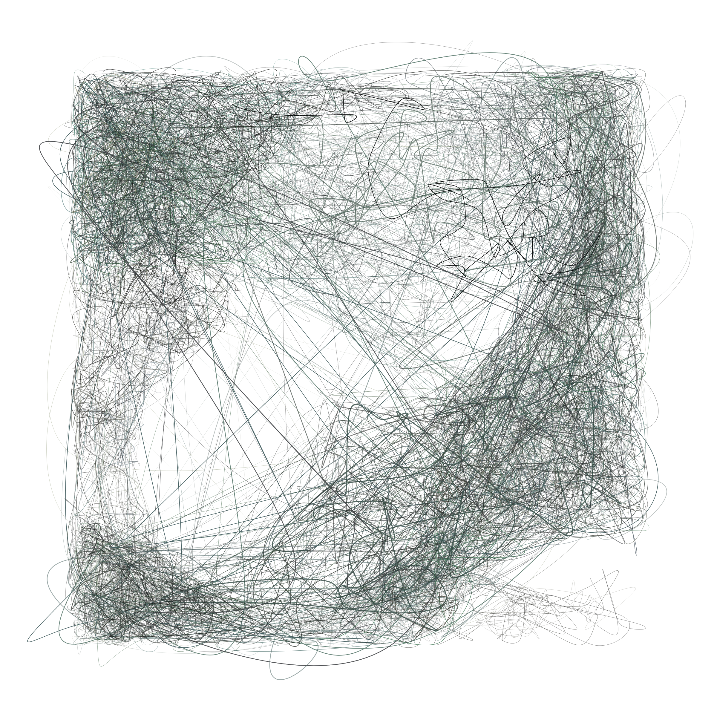 Art Blocks - Art Blocks v2 - Scribbled Boundaries #290 - NFT # 131000290