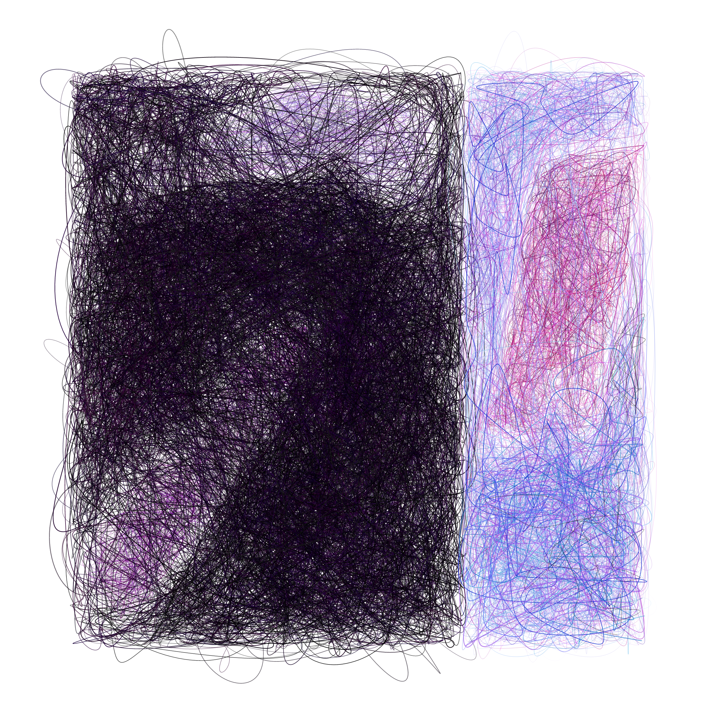 Art Blocks - Art Blocks v2 - Scribbled Boundaries #295 - NFT # 131000295