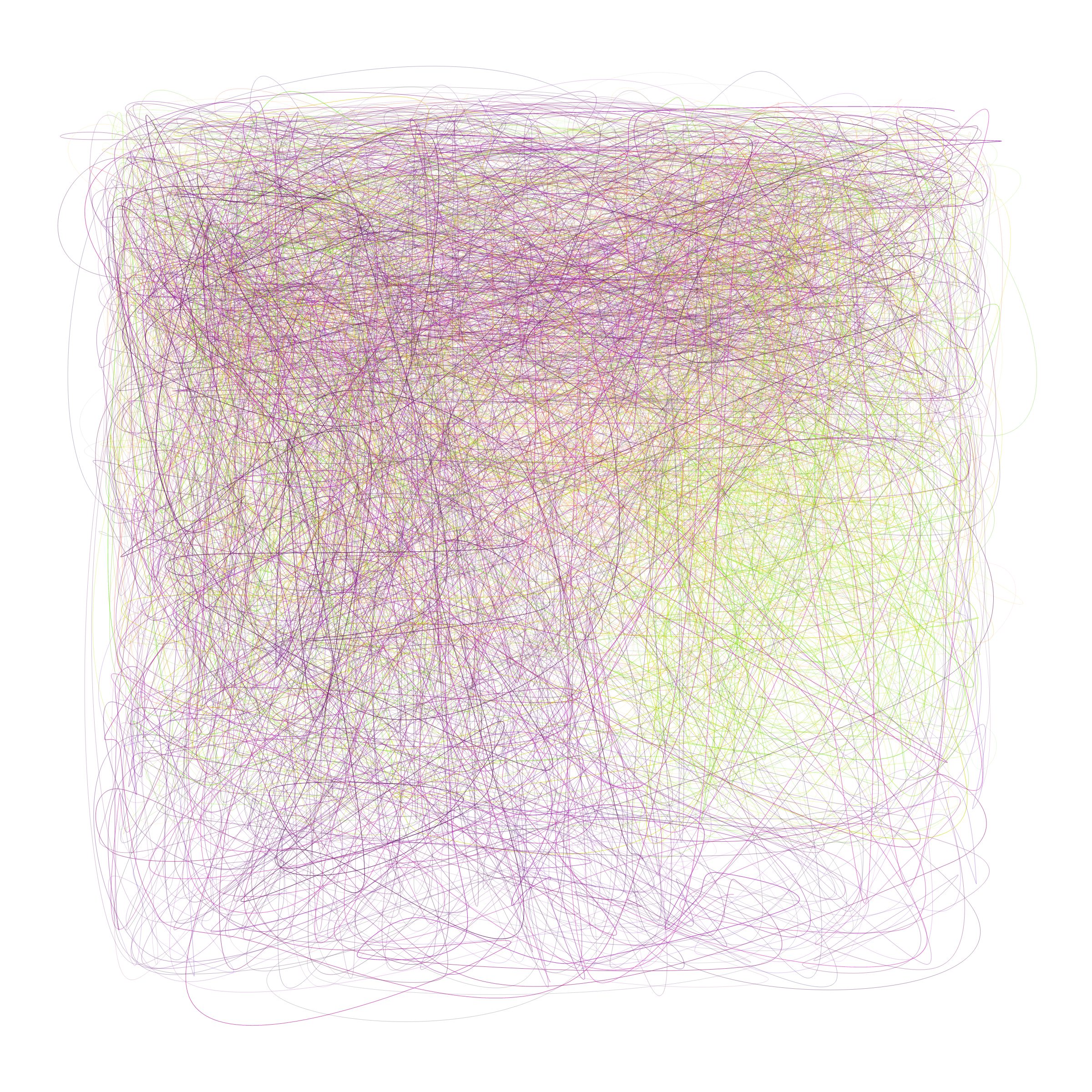 Art Blocks - Art Blocks v2 - Scribbled Boundaries #297 - NFT # 131000297